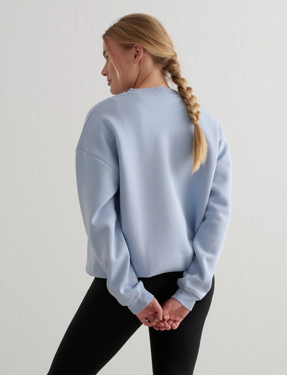aim´n - Serif Sweatshirt - overdele - cloudy blue - 5