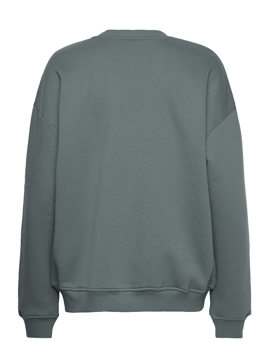 aim´n - Serif Sweatshirt - sweatshirts - sage - 2