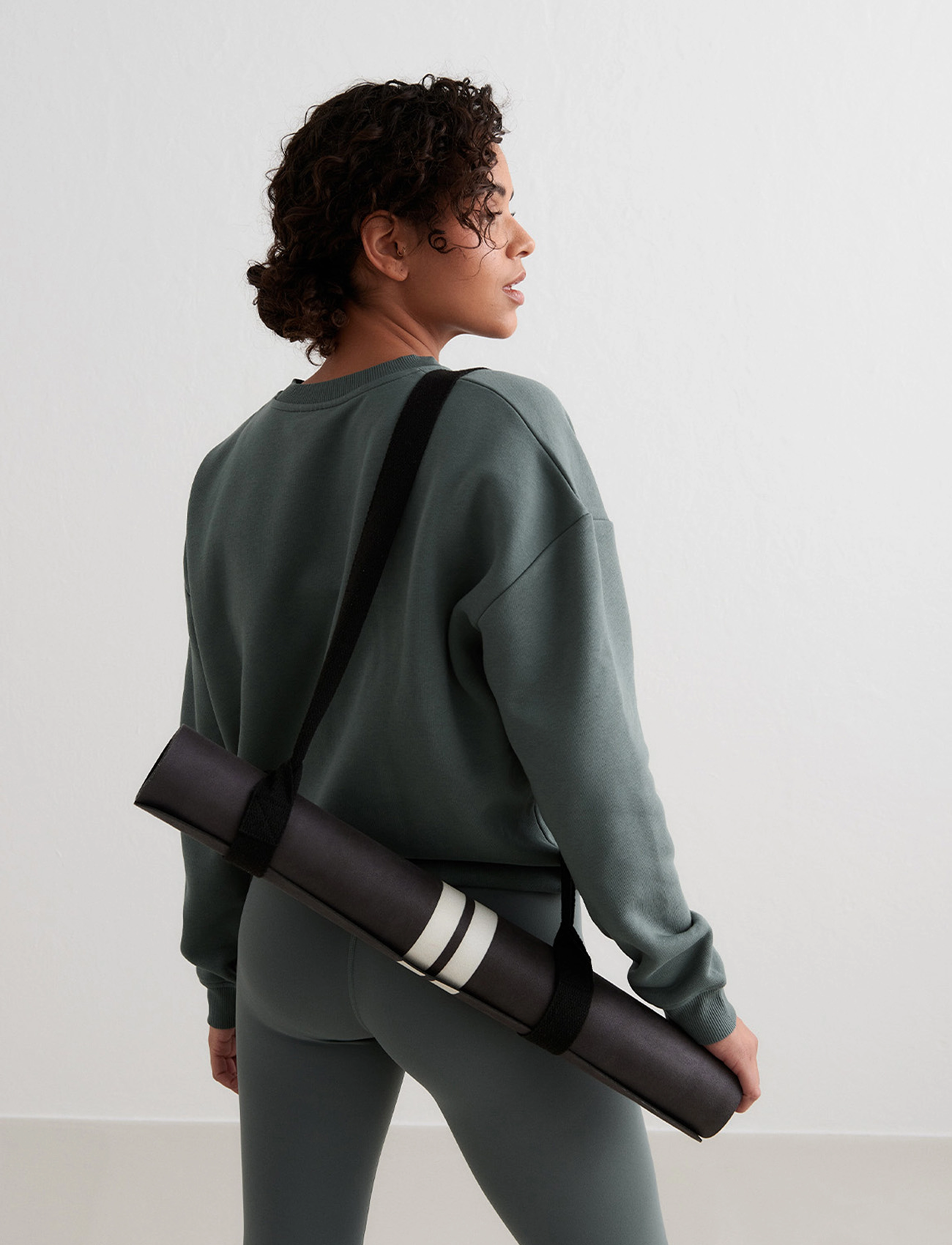 aim´n - Serif Sweatshirt - sport - sage - 5