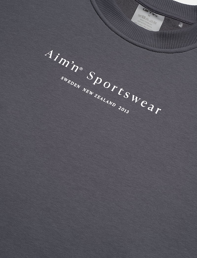 aim´n - Serif Sweatshirt - oberteile - shadow grey - 5