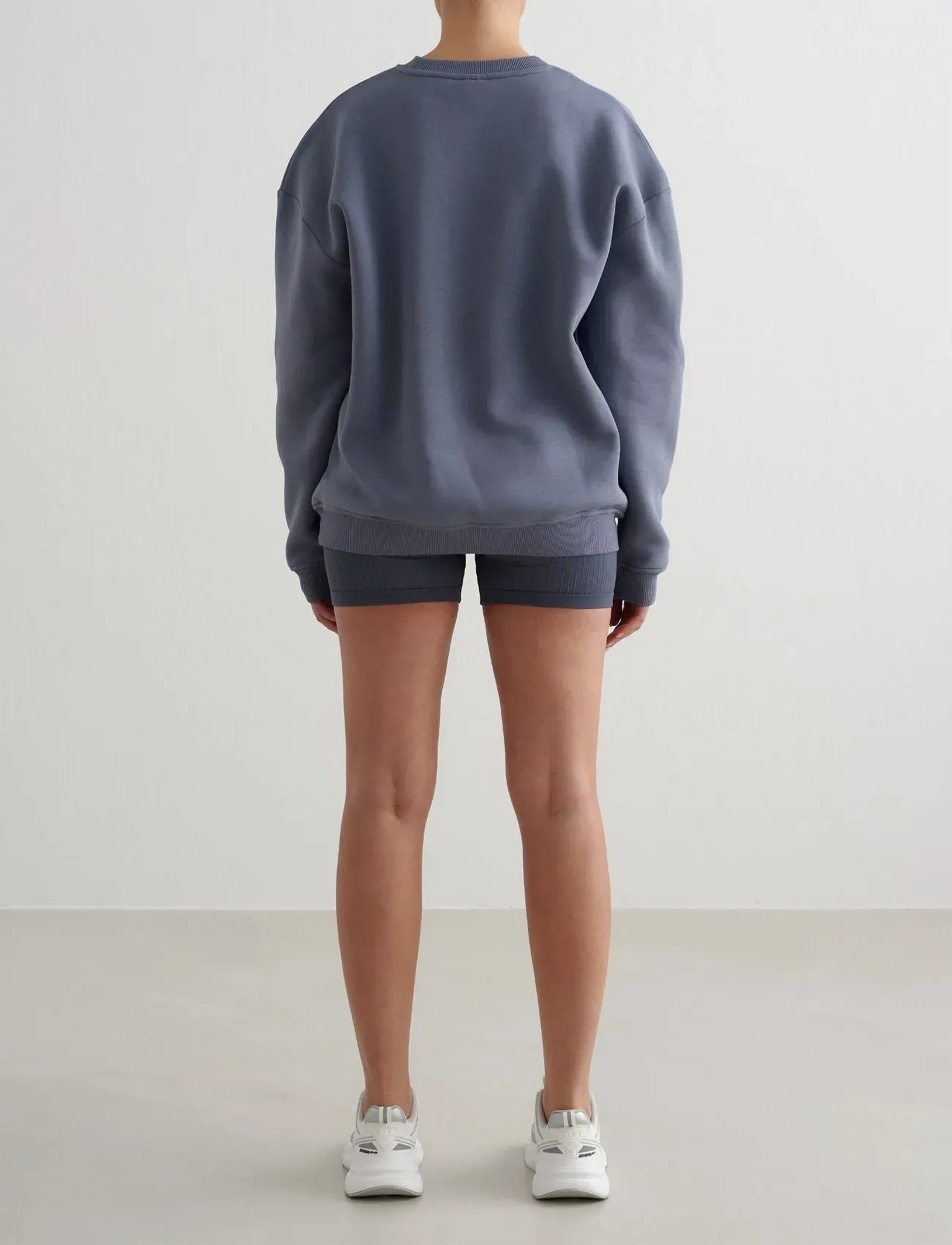 aim´n - Serif Sweatshirt - sweatshirts - storm blue - 5