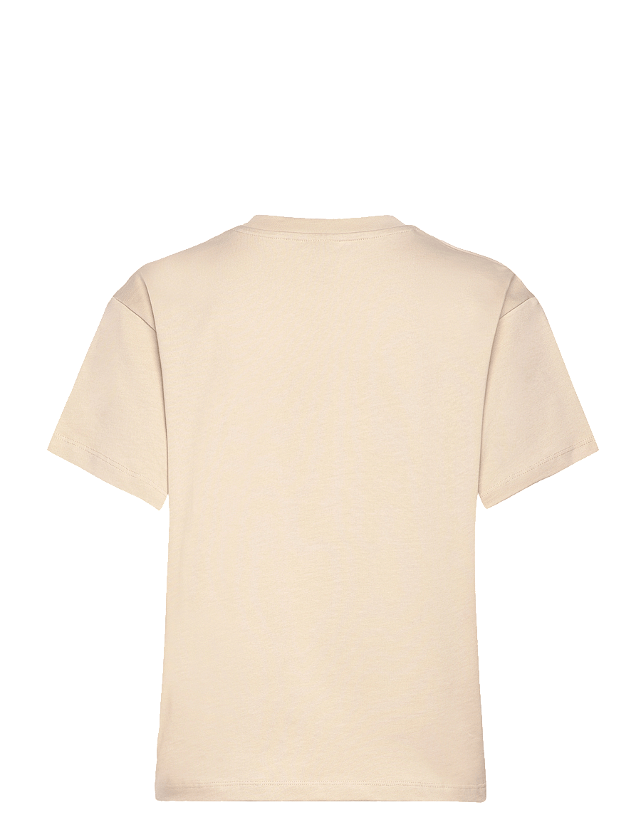 aim´n - Serif Boxy T-Shirt - t-shirts - cafÉ au lait - 2