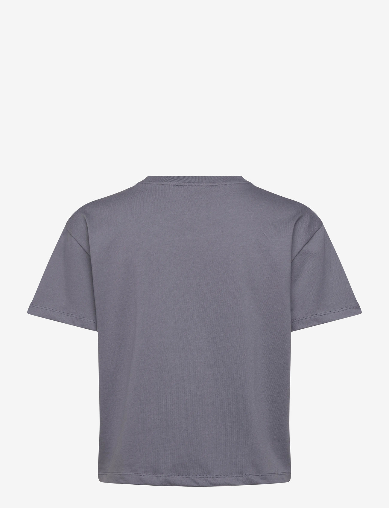 aim´n - Serif Boxy T-Shirt - t-shirts - storm blue - 2