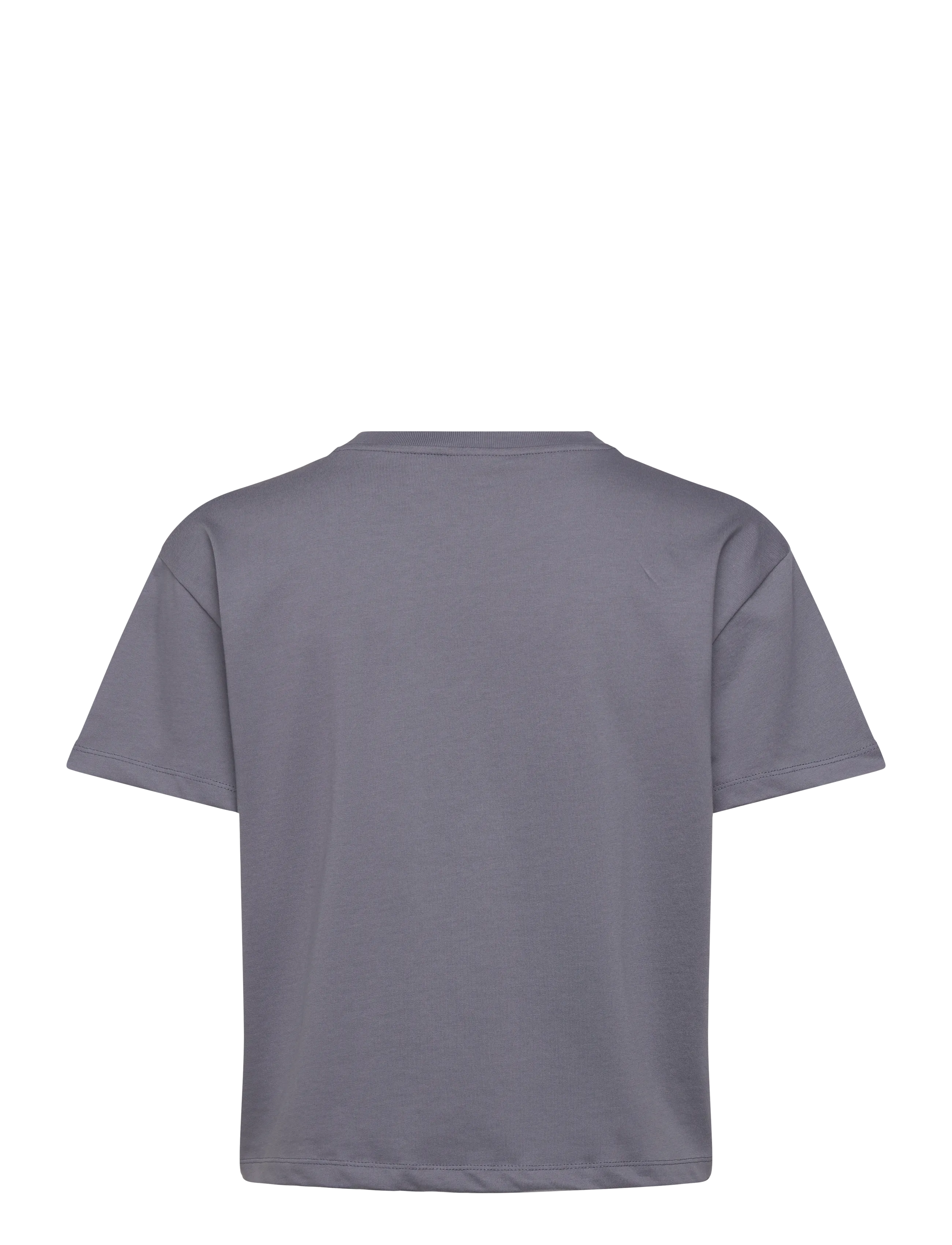aim´n - Serif Boxy T-Shirt - t-shirts - storm blue - 2