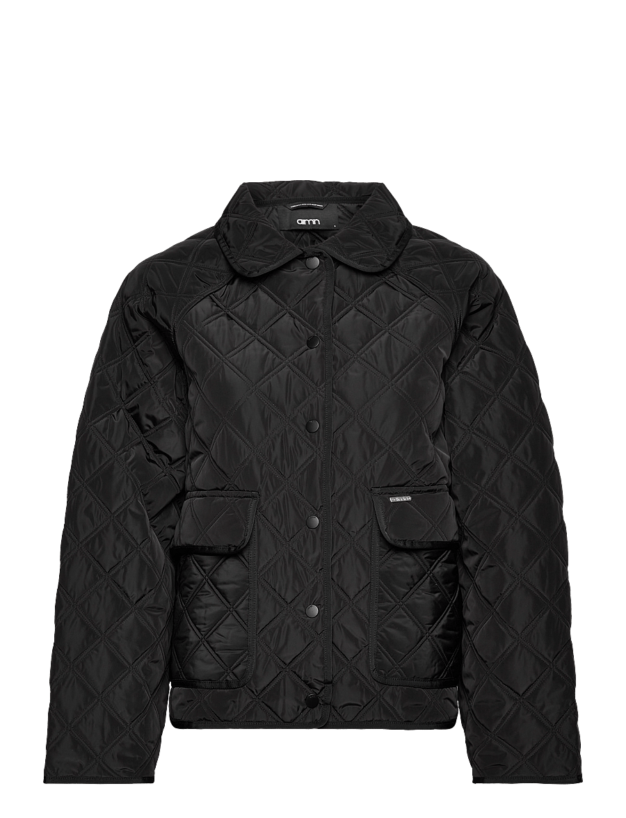 aim´n - Quilted Femme Jacket - uformelle jakker - black - 1