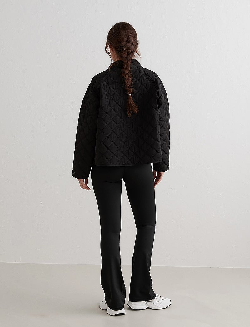 aim´n - Quilted Femme Jacket - outerwear - black - 3