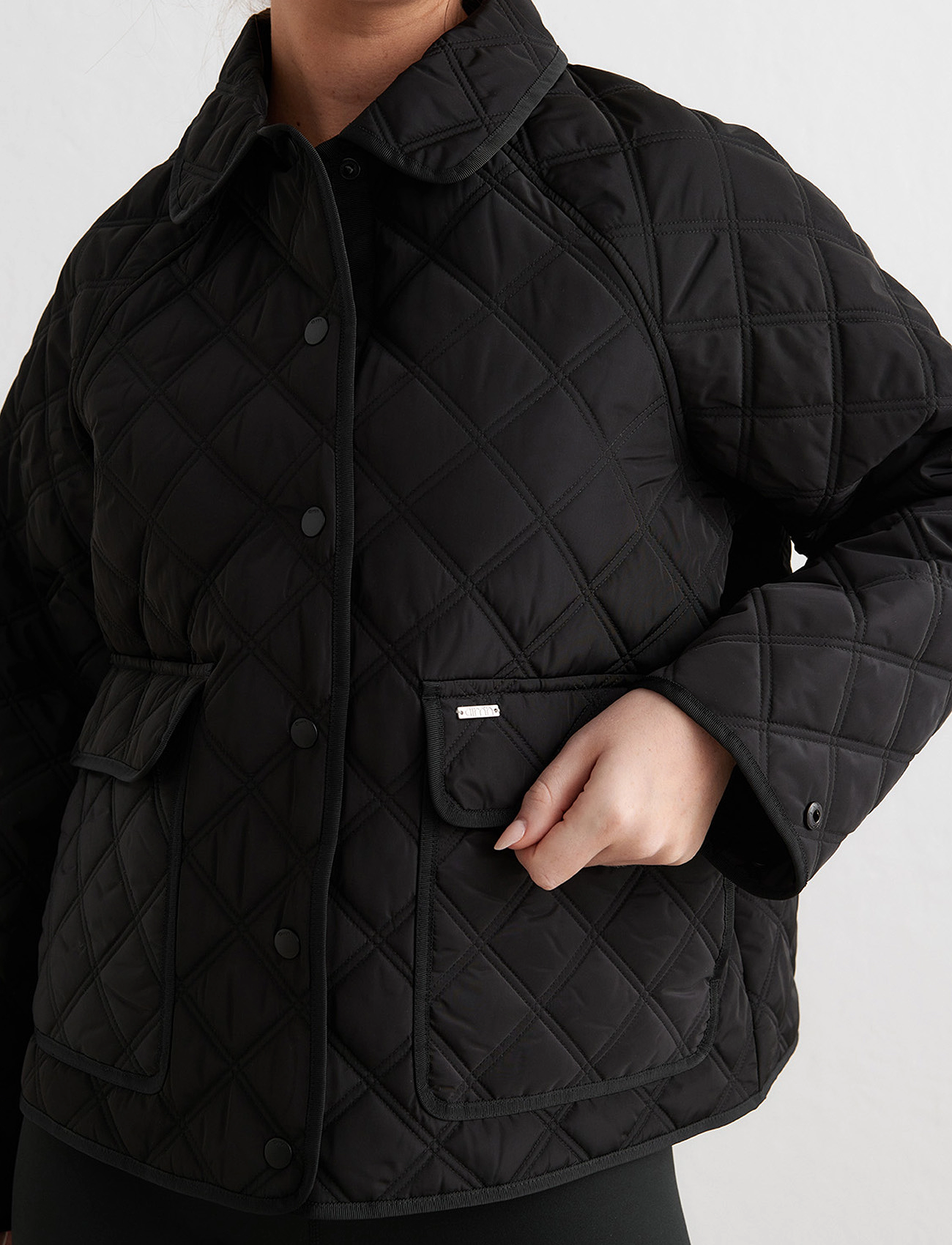 Aimn Quilted Femme Jacket träningsjackor dam – bild 6