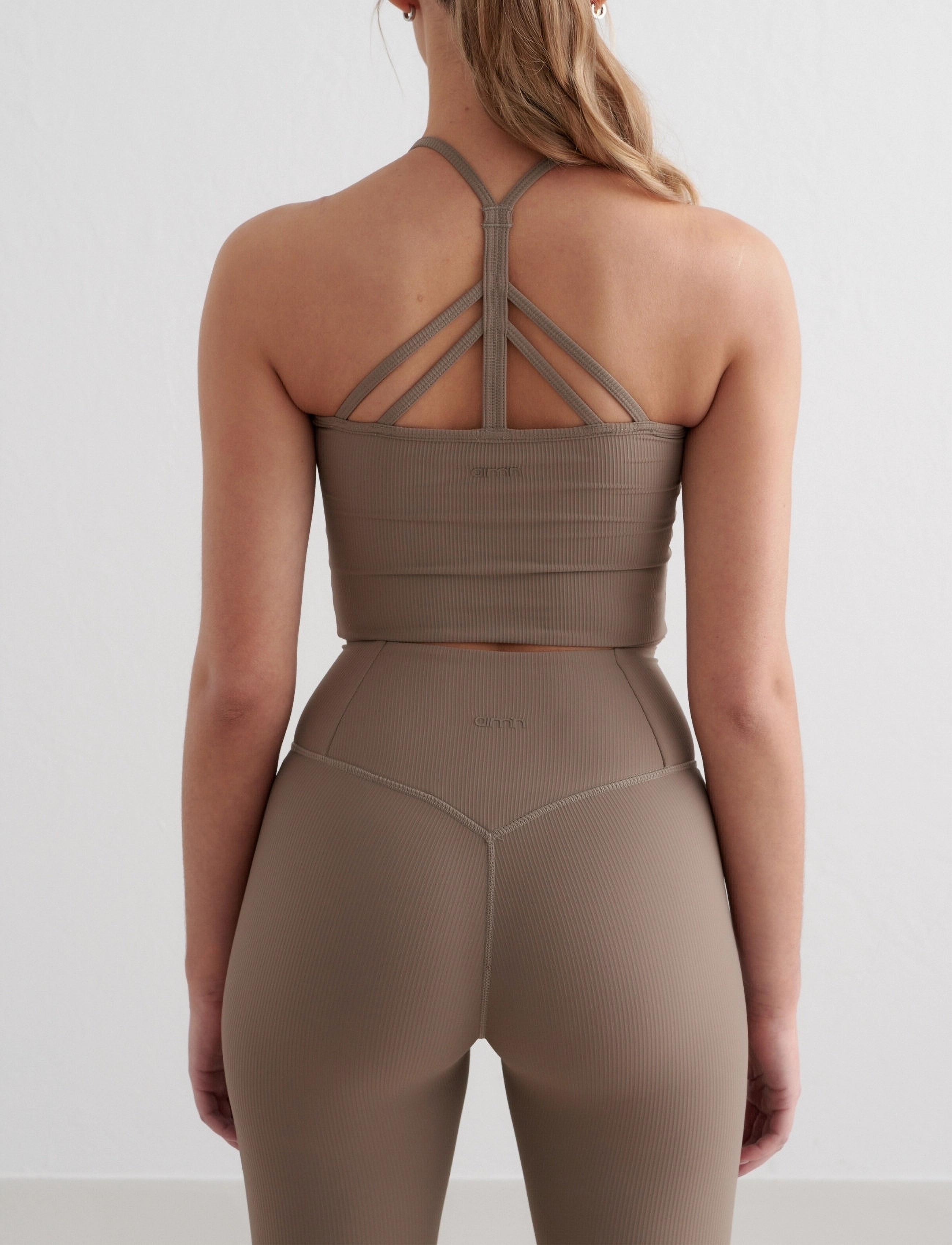 aim´n - Ribbed Performance Bralette - die niedrigsten preise - nougat - 2