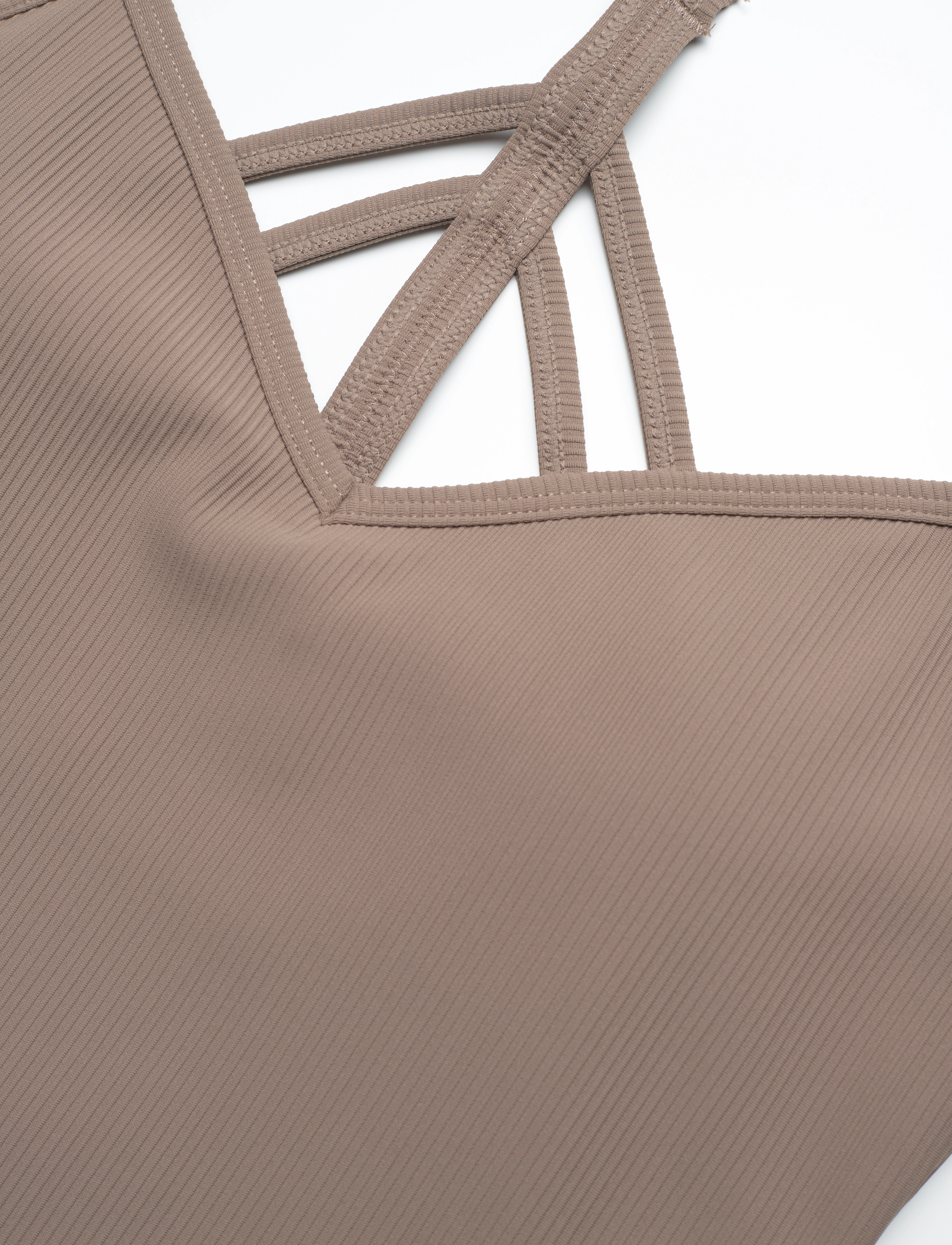aim´n - Ribbed Performance Bralette - die niedrigsten preise - nougat - 5