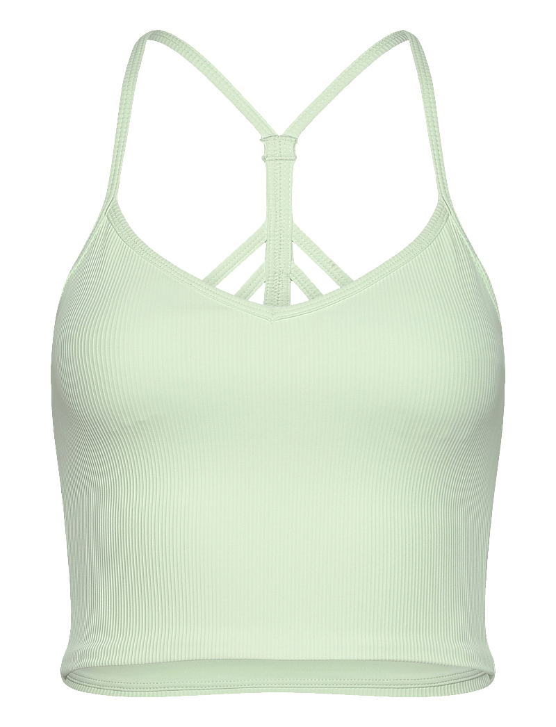 aim´n - Ribbed Performance Bralette - crop topit - spearmint - 0