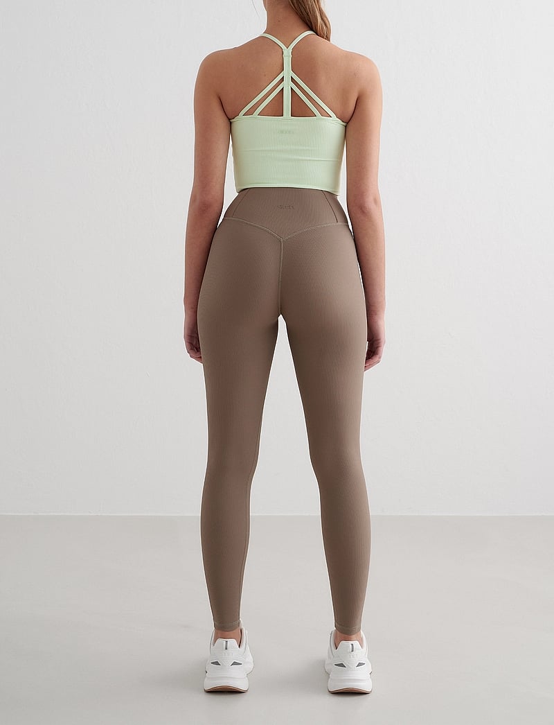 aim´n - Ribbed Performance Bralette - crop topit - spearmint - 4