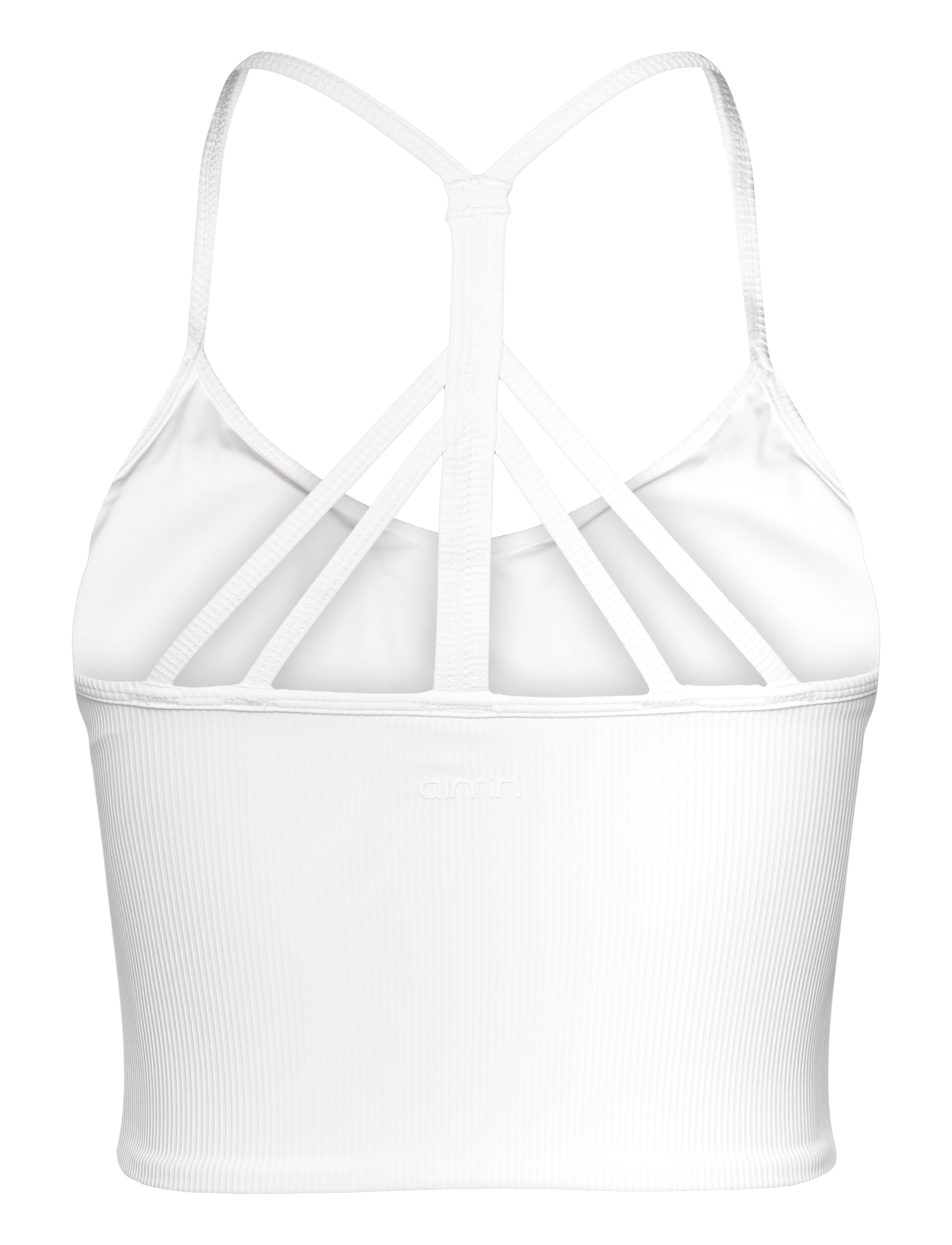 aim´n - Ribbed Performance Bralette - die niedrigsten preise - white - 2