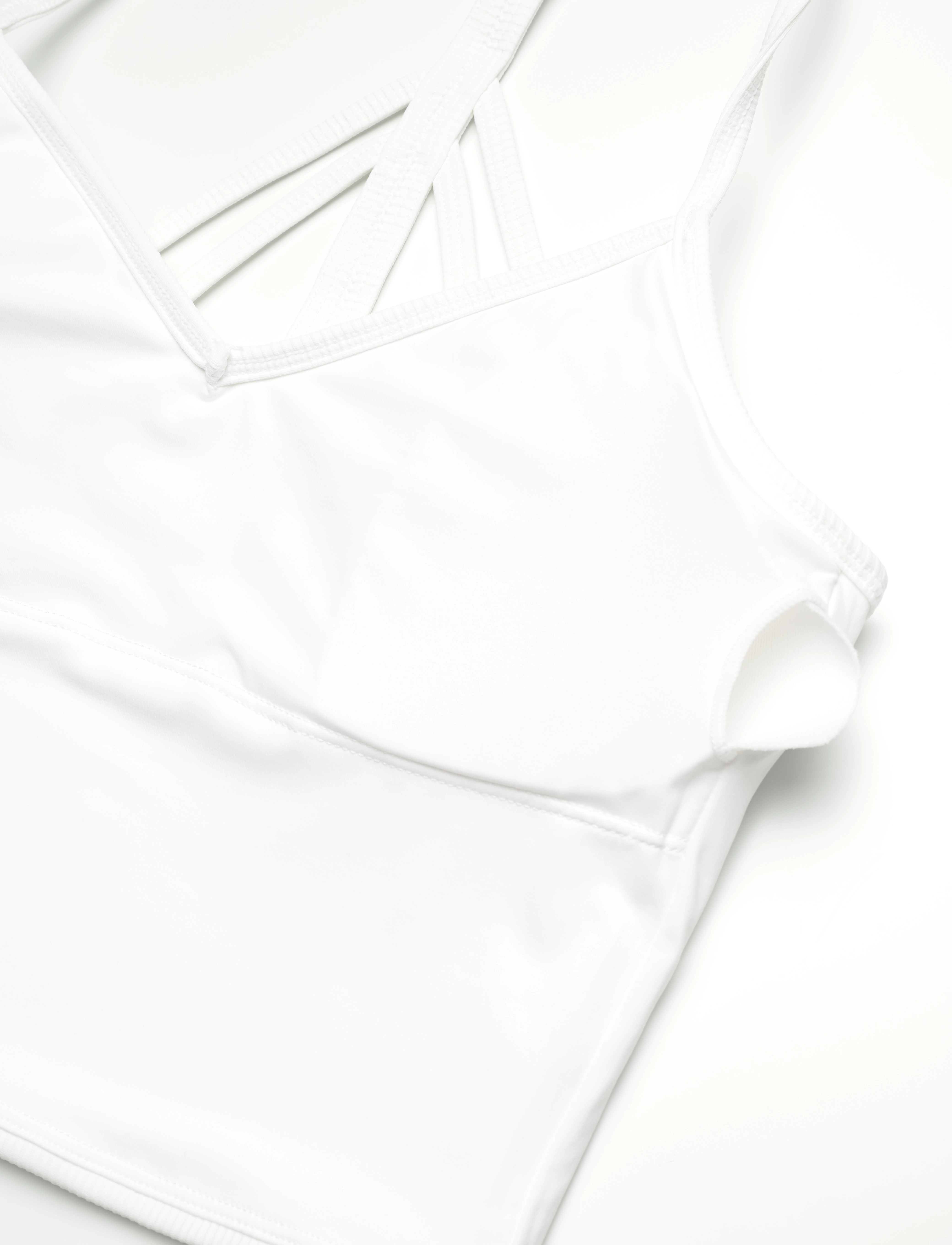 aim´n - Ribbed Performance Bralette - die niedrigsten preise - white - 5