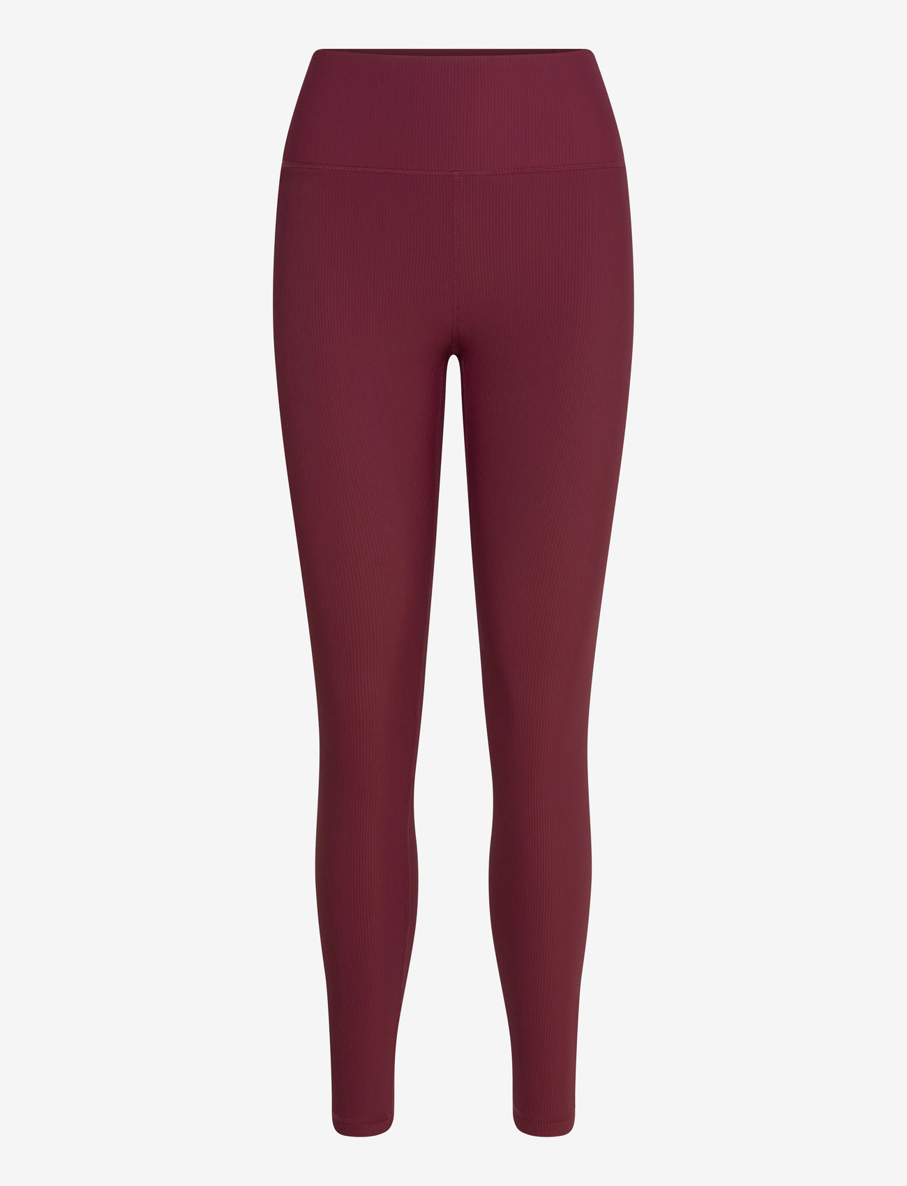 aim´n - Ribbed Performance Tights - jooksu- ja treeningretuusid - cherry - 0
