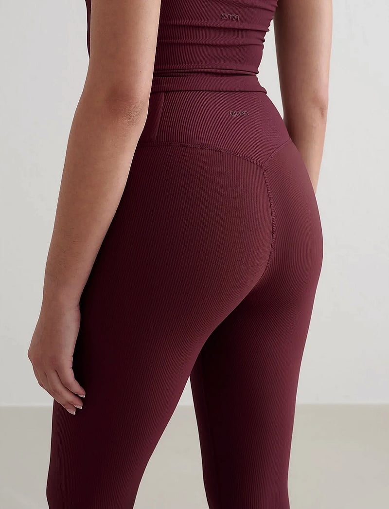 aim´n - Ribbed Performance Tights - training tights - cherry - 4