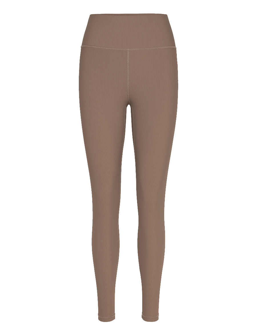 aim´n - Ribbed Performance Tights - volle länge - nougat - 0