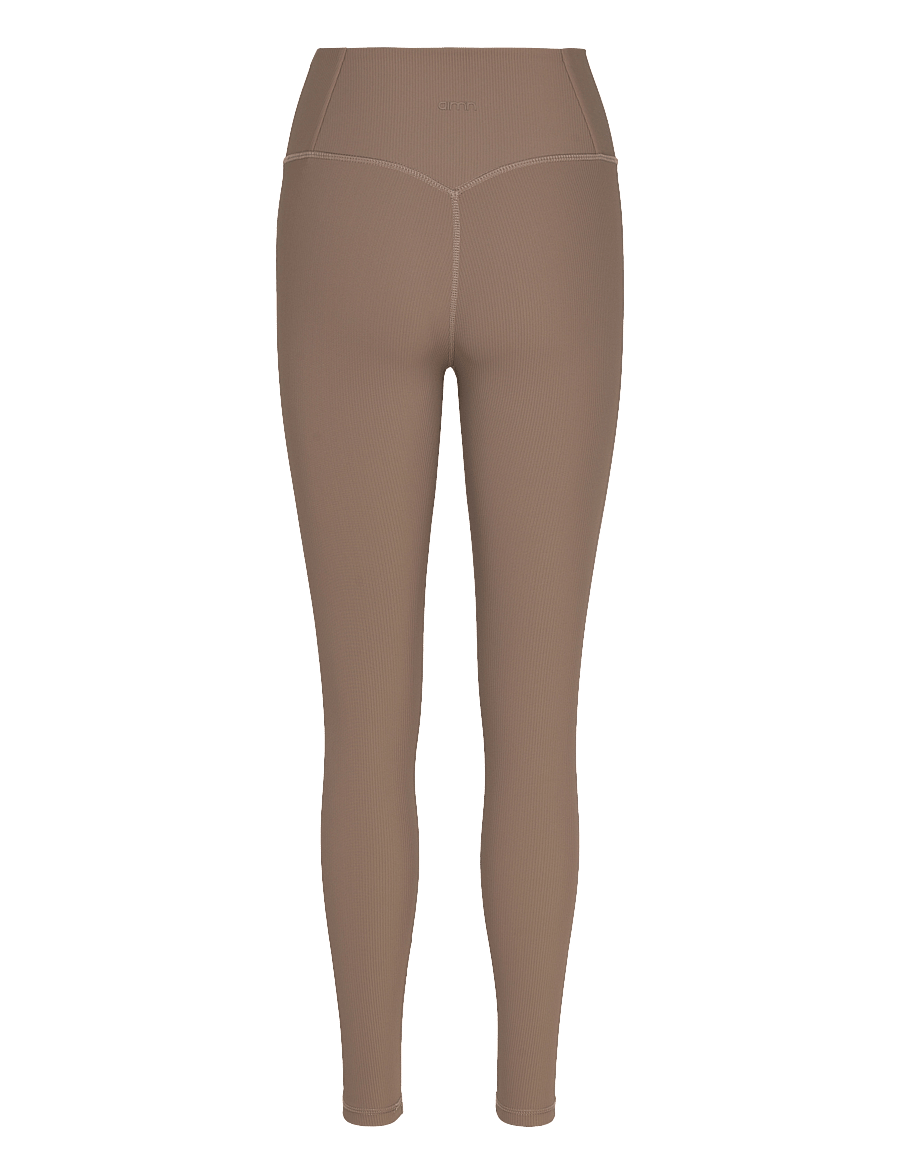 aim´n - Ribbed Performance Tights - volle länge - nougat - 1