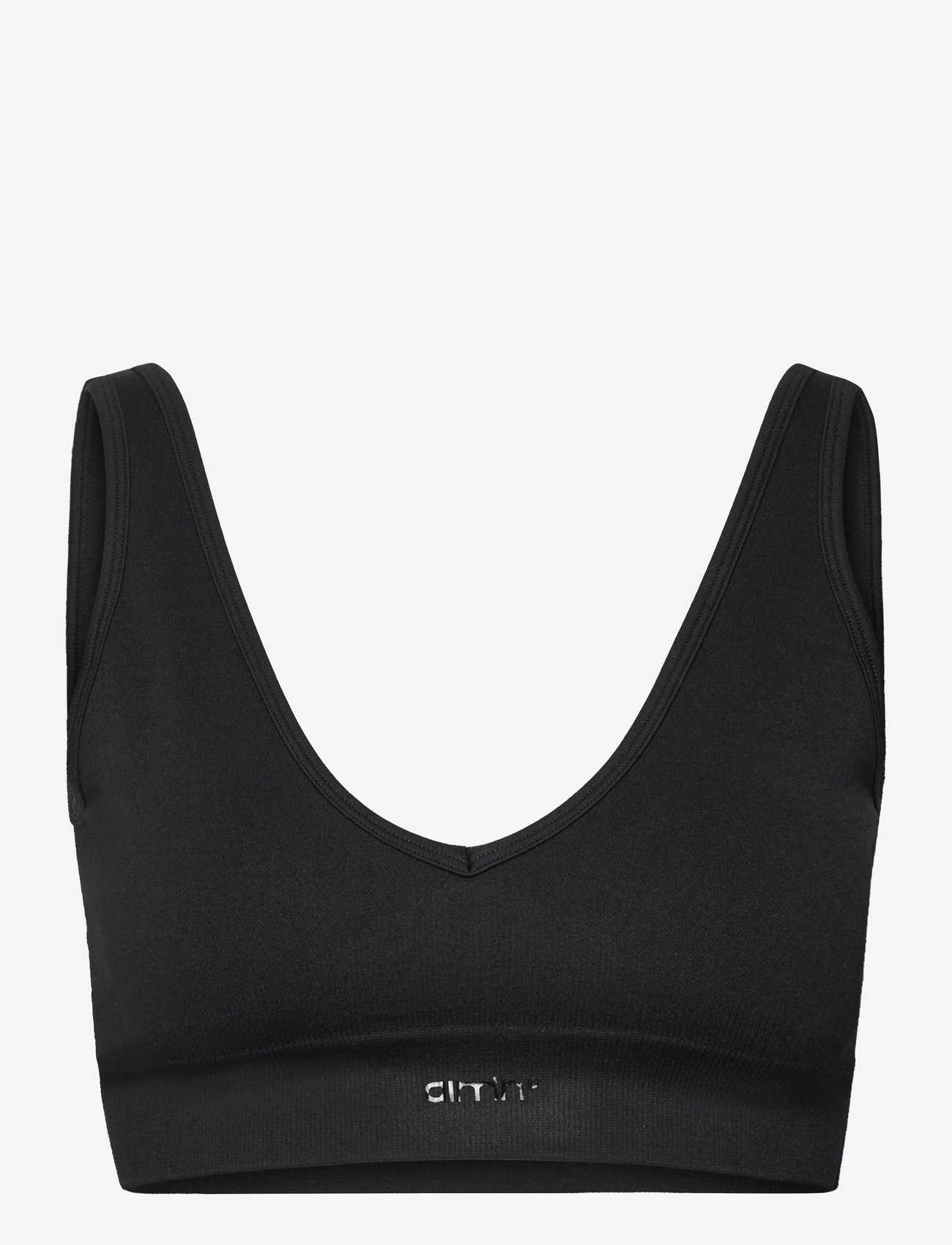 aim´n - Shape Seamless Deep Cut Bra - madalaimad hinnad - black - 1