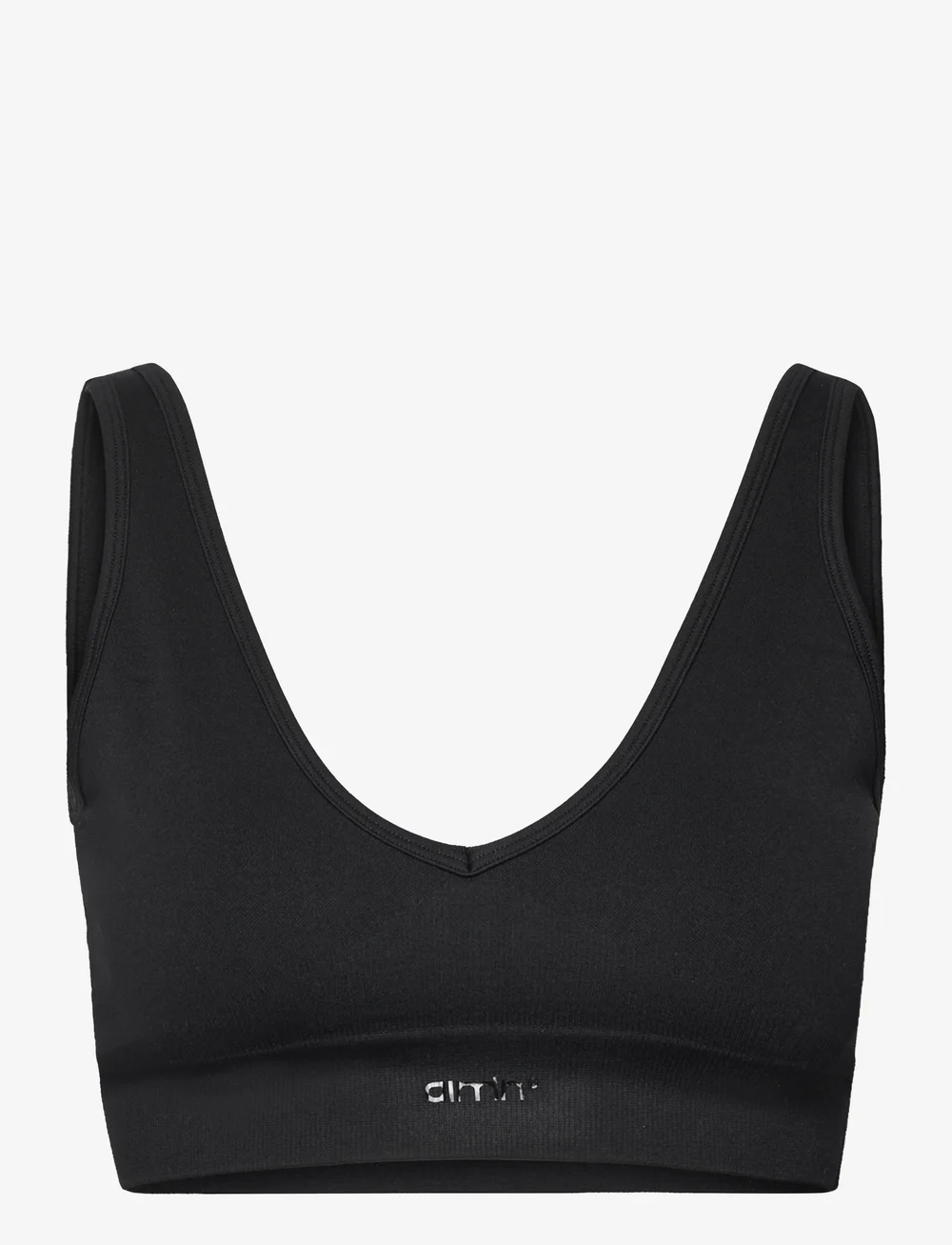 aim´n - Shape Seamless Deep Cut Bra - sport-bhs - black - 1