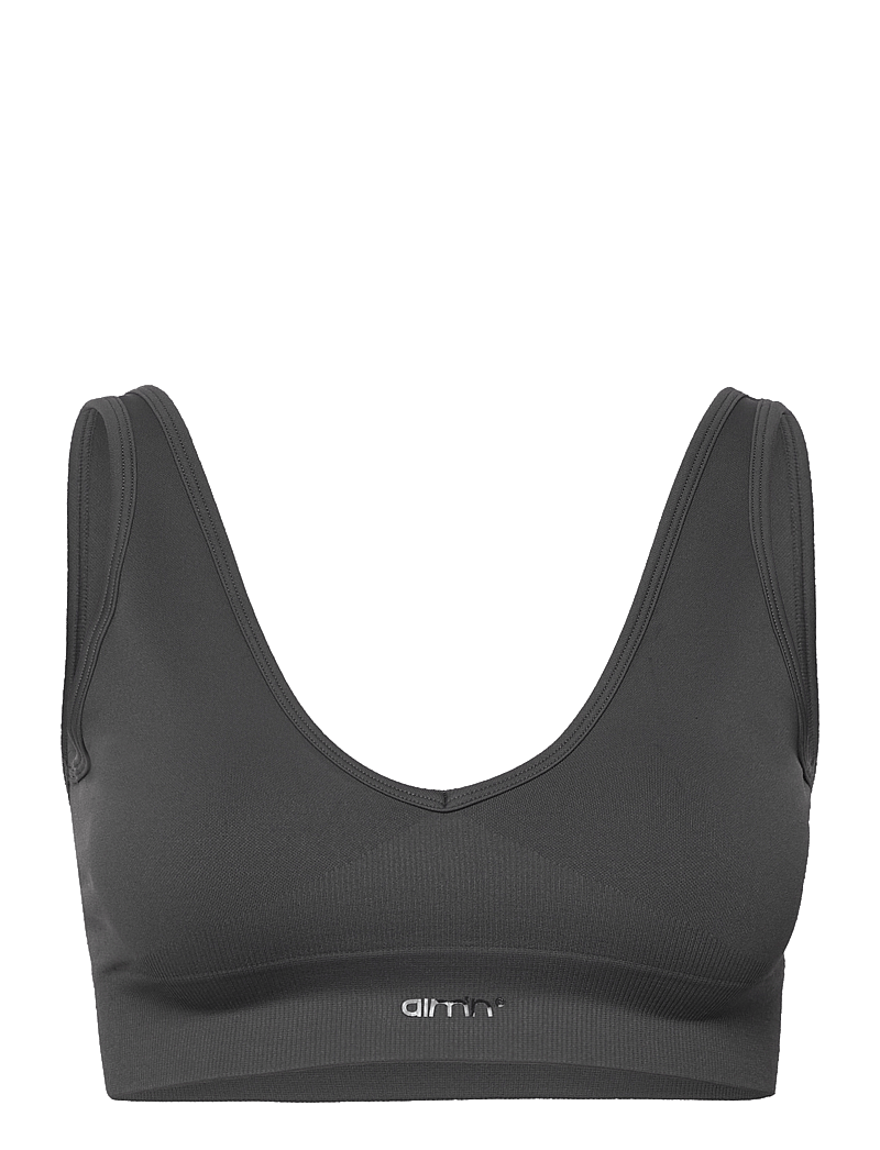 aim´n - Shape Seamless Deep Cut Bra - sport-bhs - shadow grey - 1