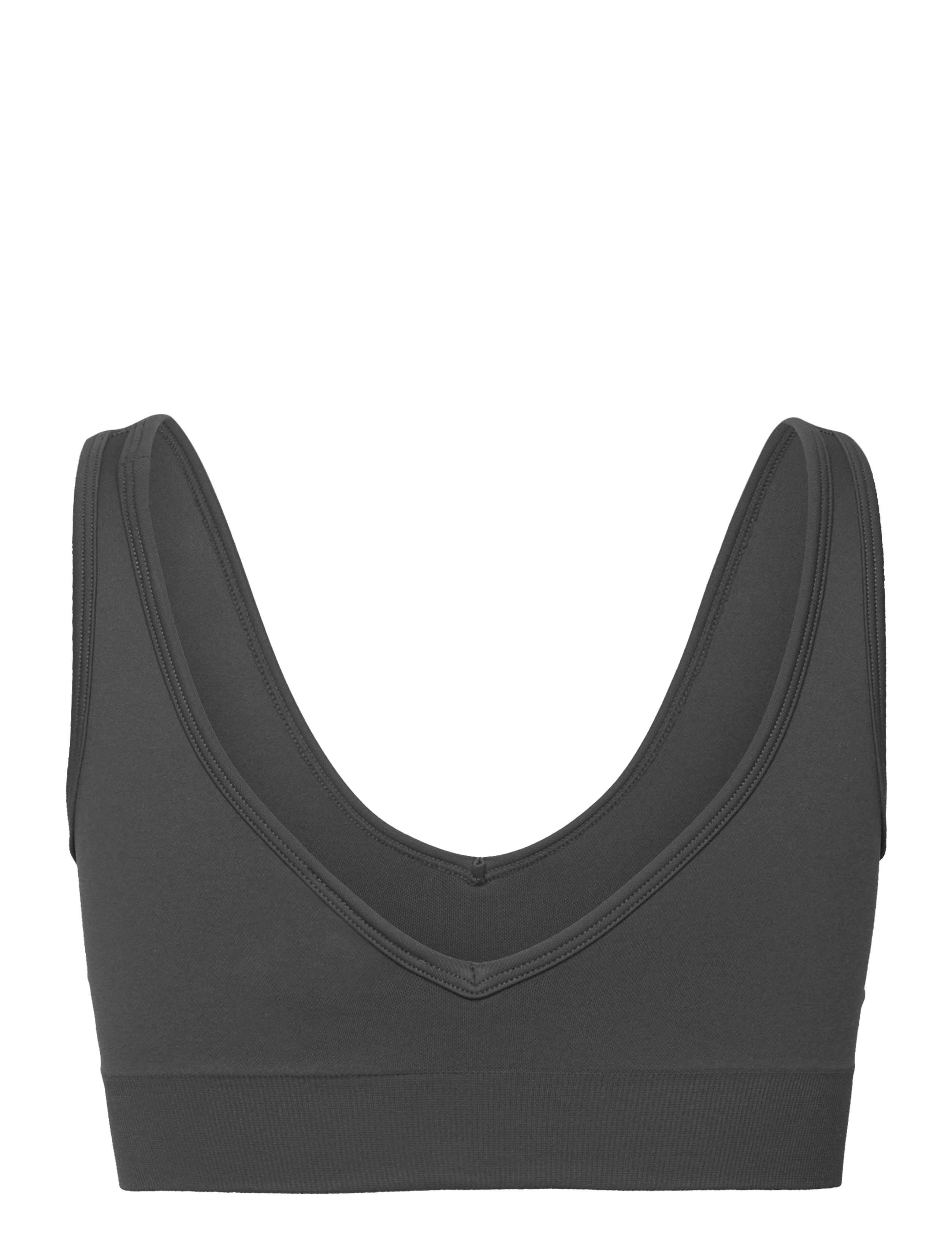 aim´n - Shape Seamless Deep Cut Bra - die niedrigsten preise - shadow grey - 2