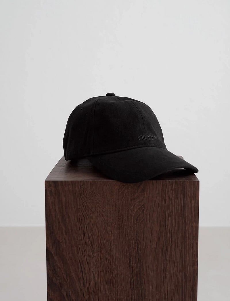 aim´n - Small Logo Cap - lippalakit - black - 0