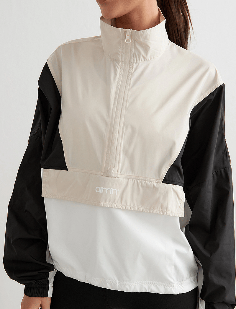 aim´n - Balance Blocked Windstopper Jacket - cafÉ au lait - 4