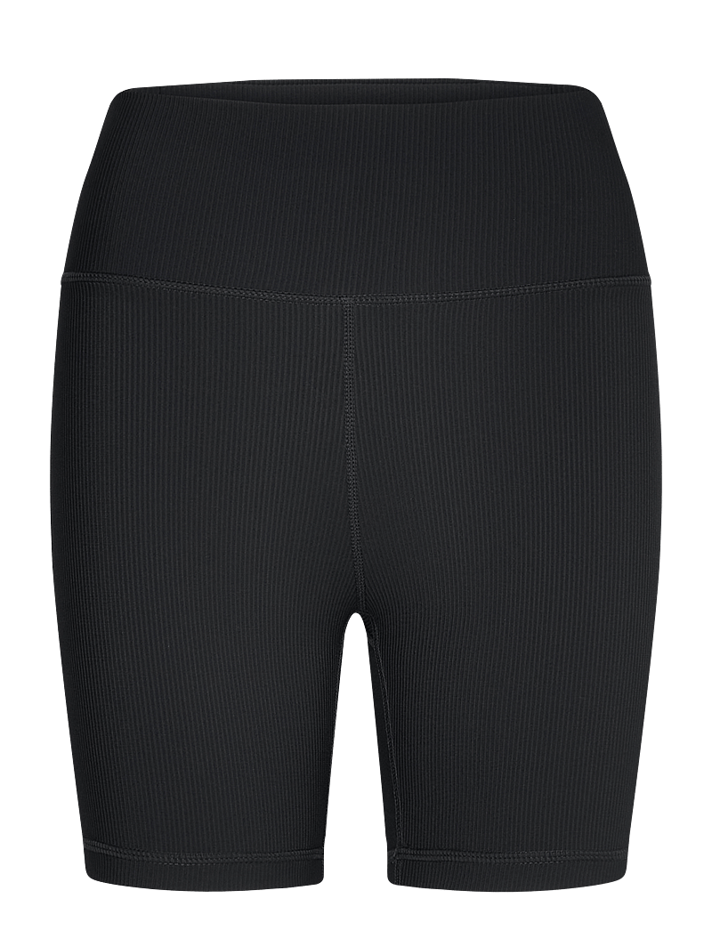 aim´n - Ribbed Performance Midi Biker Shorts - shorts - black - 1