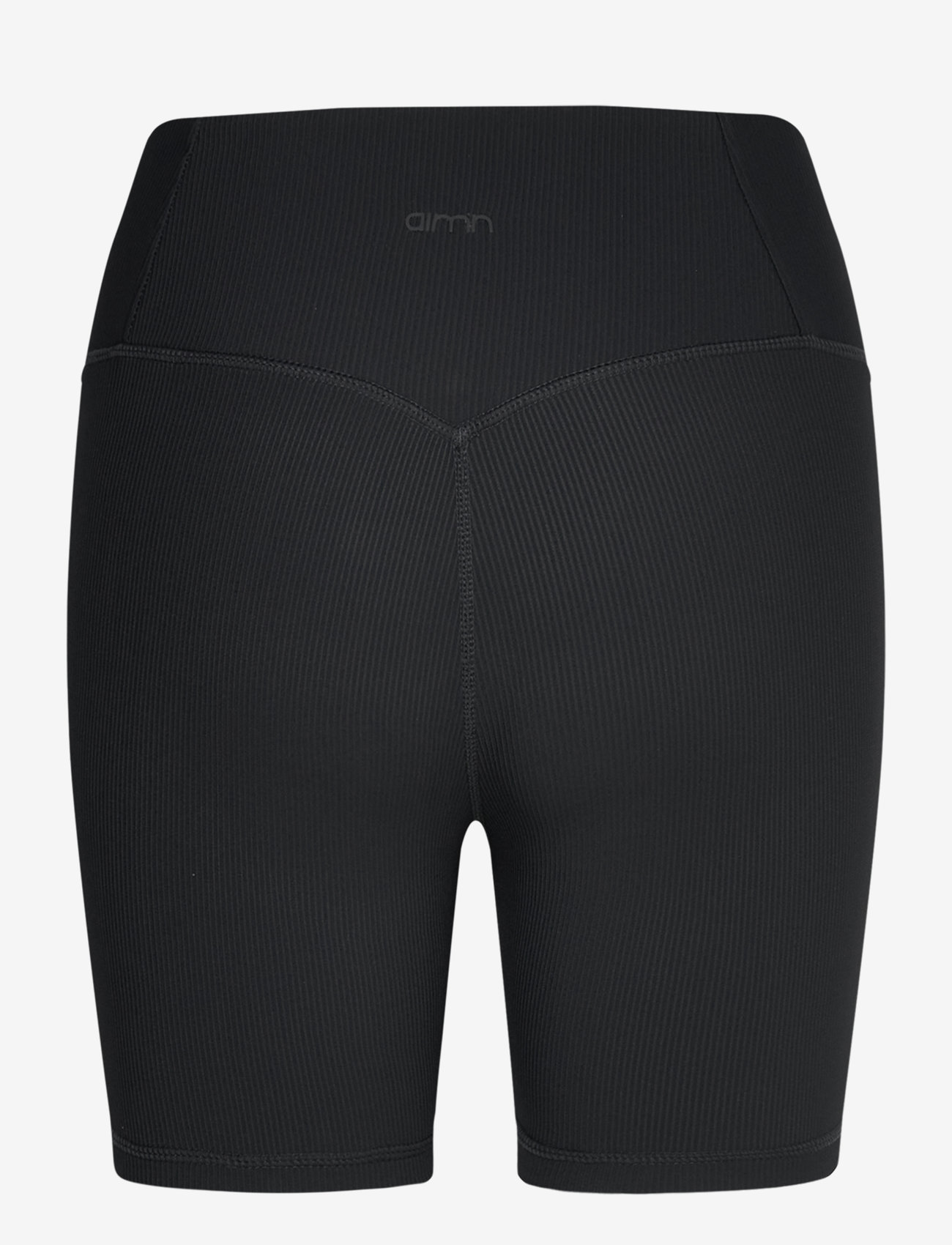 aim´n - Ribbed Performance Midi Biker Shorts - shorts - black - 2