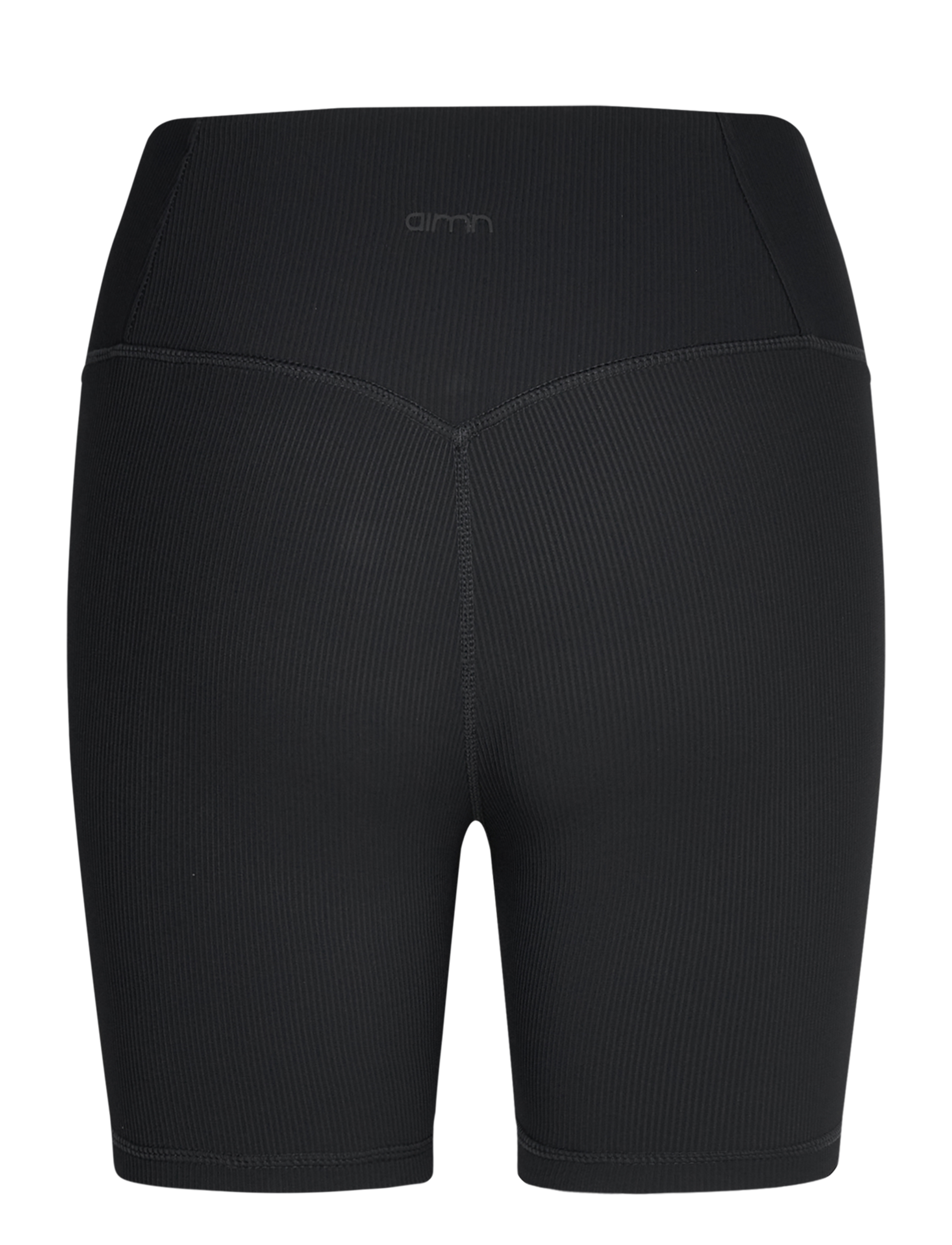 aim´n - Ribbed Performance Midi Biker Shorts - trening shorts - black - 2