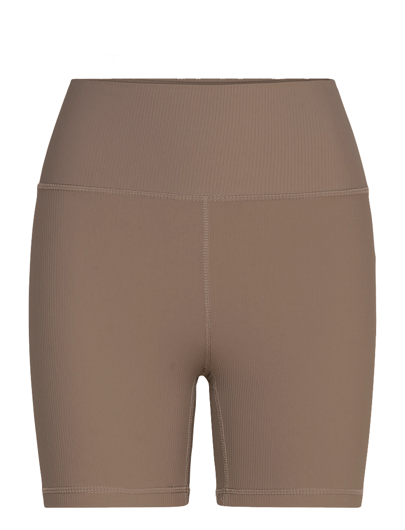 aim´n - Ribbed Performance Midi Biker Shorts - shorts - nougat - 0