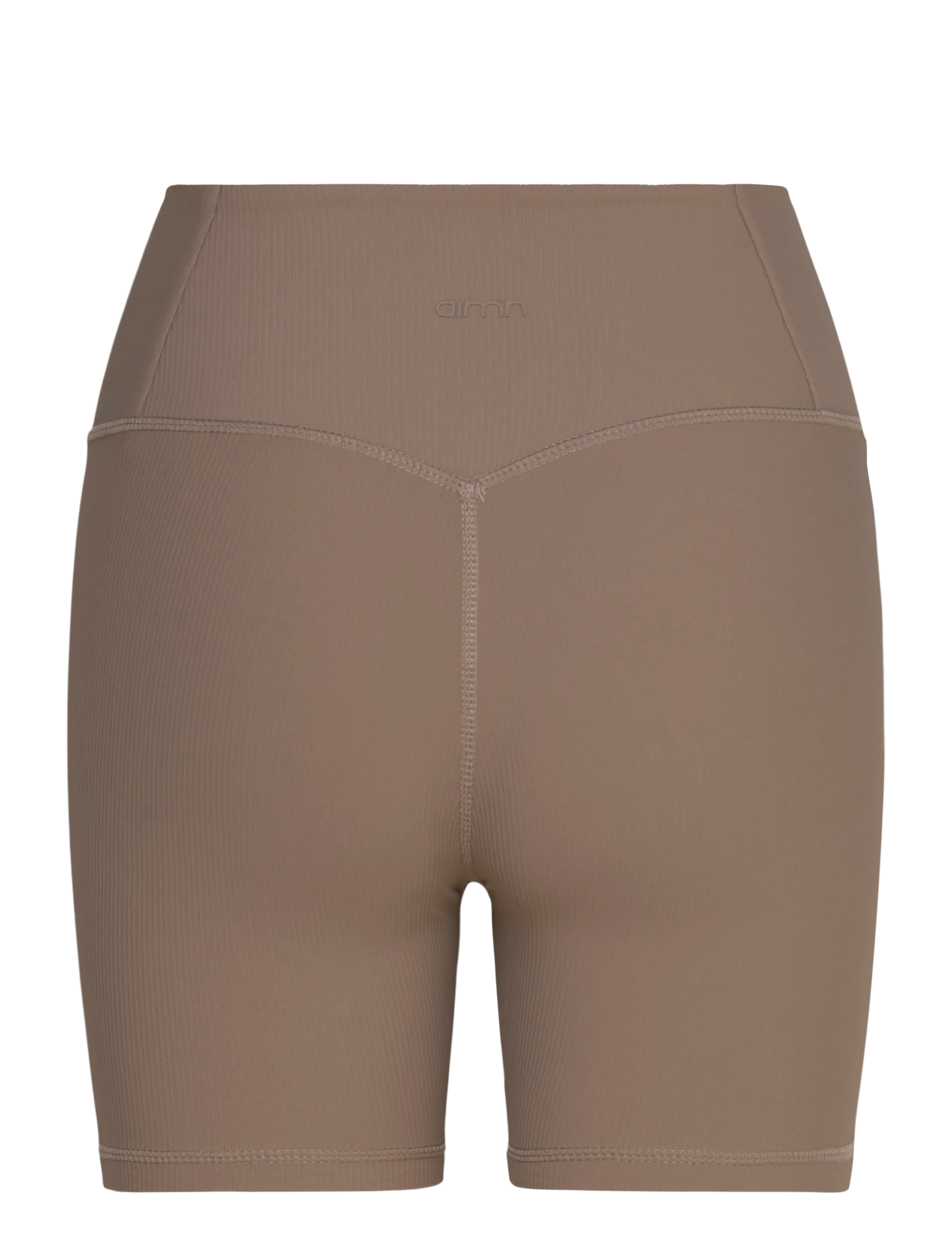 aim´n - Ribbed Performance Midi Biker Shorts - madalaimad hinnad - nougat - 1