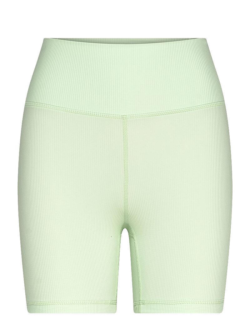 aim´n - Ribbed Performance Midi Biker Shorts - shorts - spearmint - 1