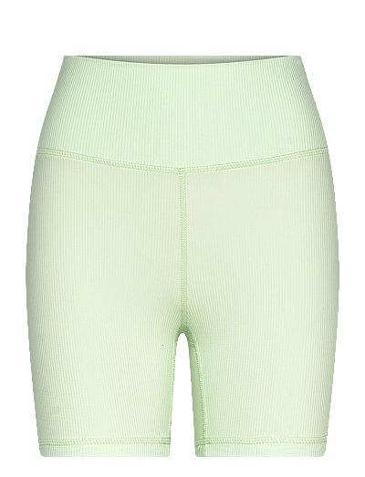 Ribbed Performance Midi Biker Shorts - TræNingsshorts