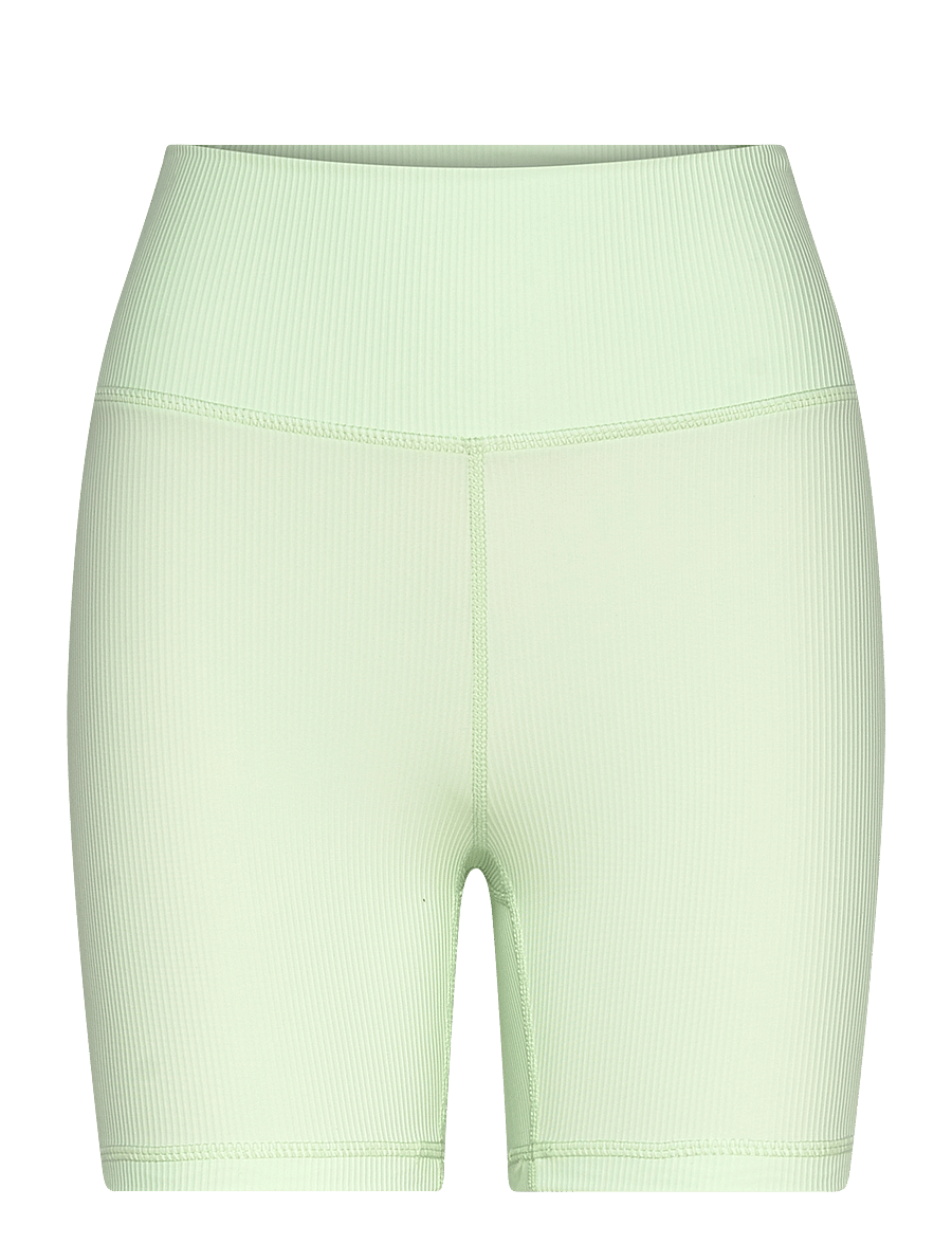 aim´n - Ribbed Performance Midi Biker Shorts - shorts - spearmint - 1