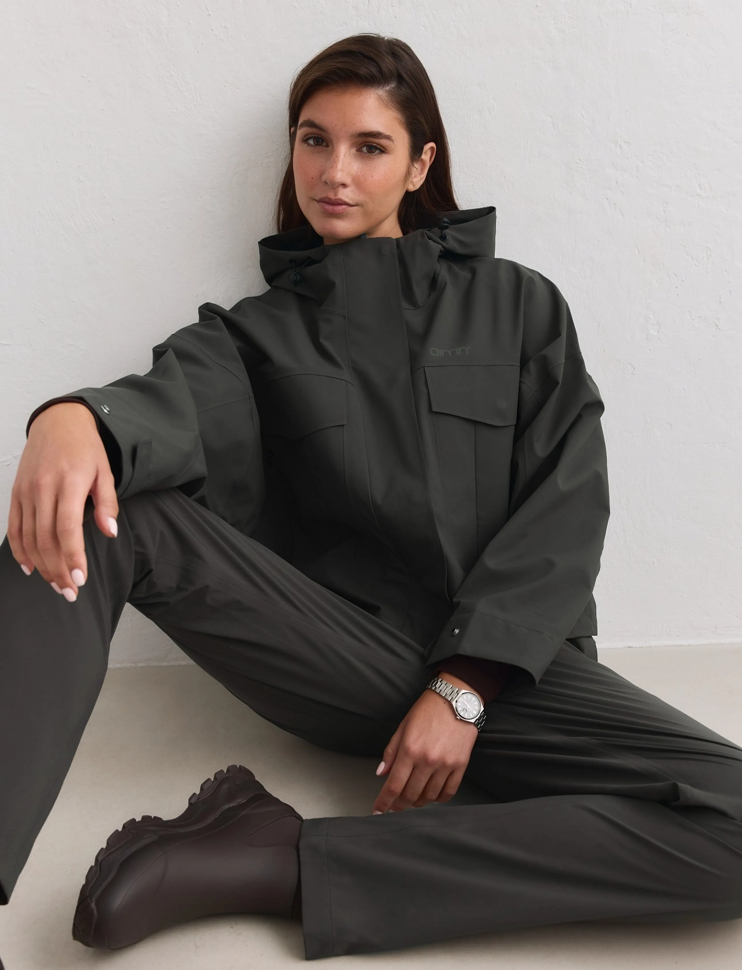 aim´n - Waterproof Jacket - dark ivy - 4