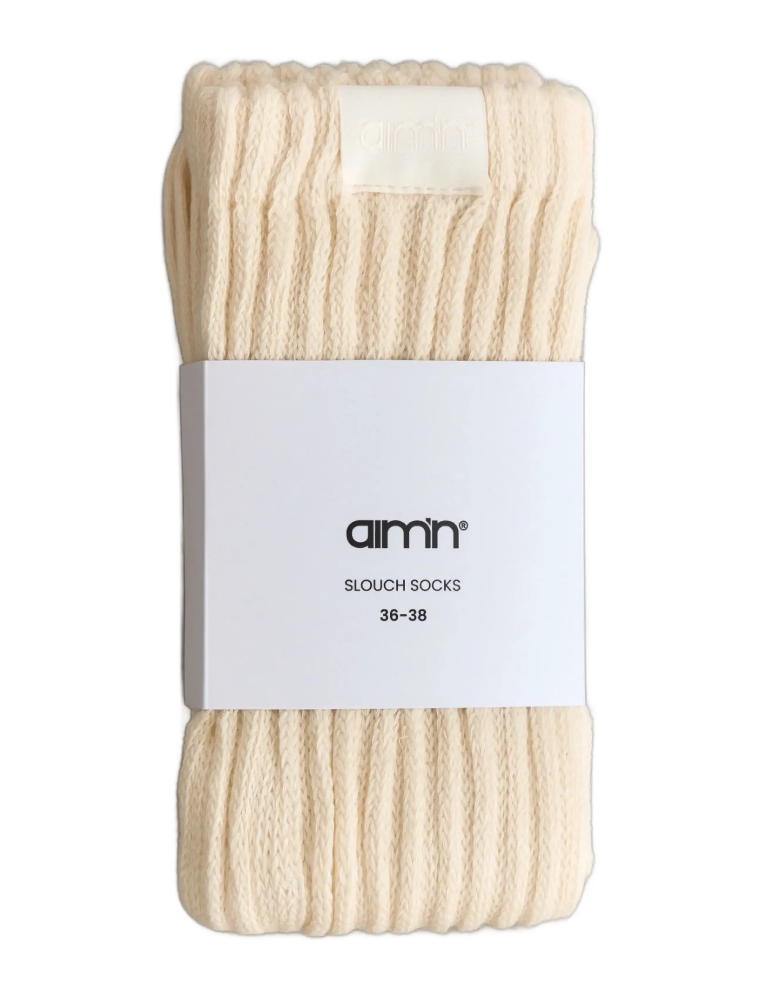 aim´n Slouch Socks - Alles anzeigen - OAT / cream