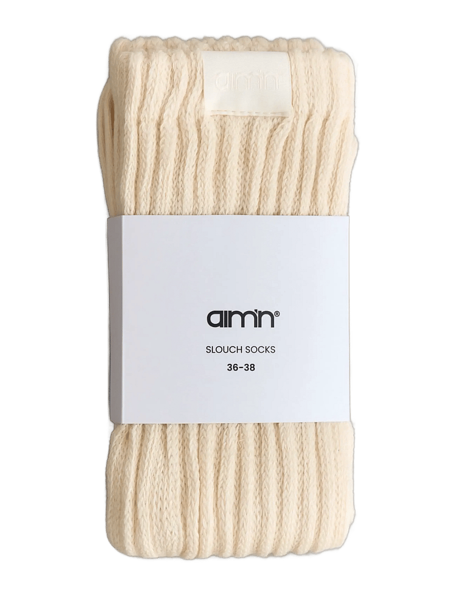 aim´n - Slouch Socks - strümpfe - oat - 0