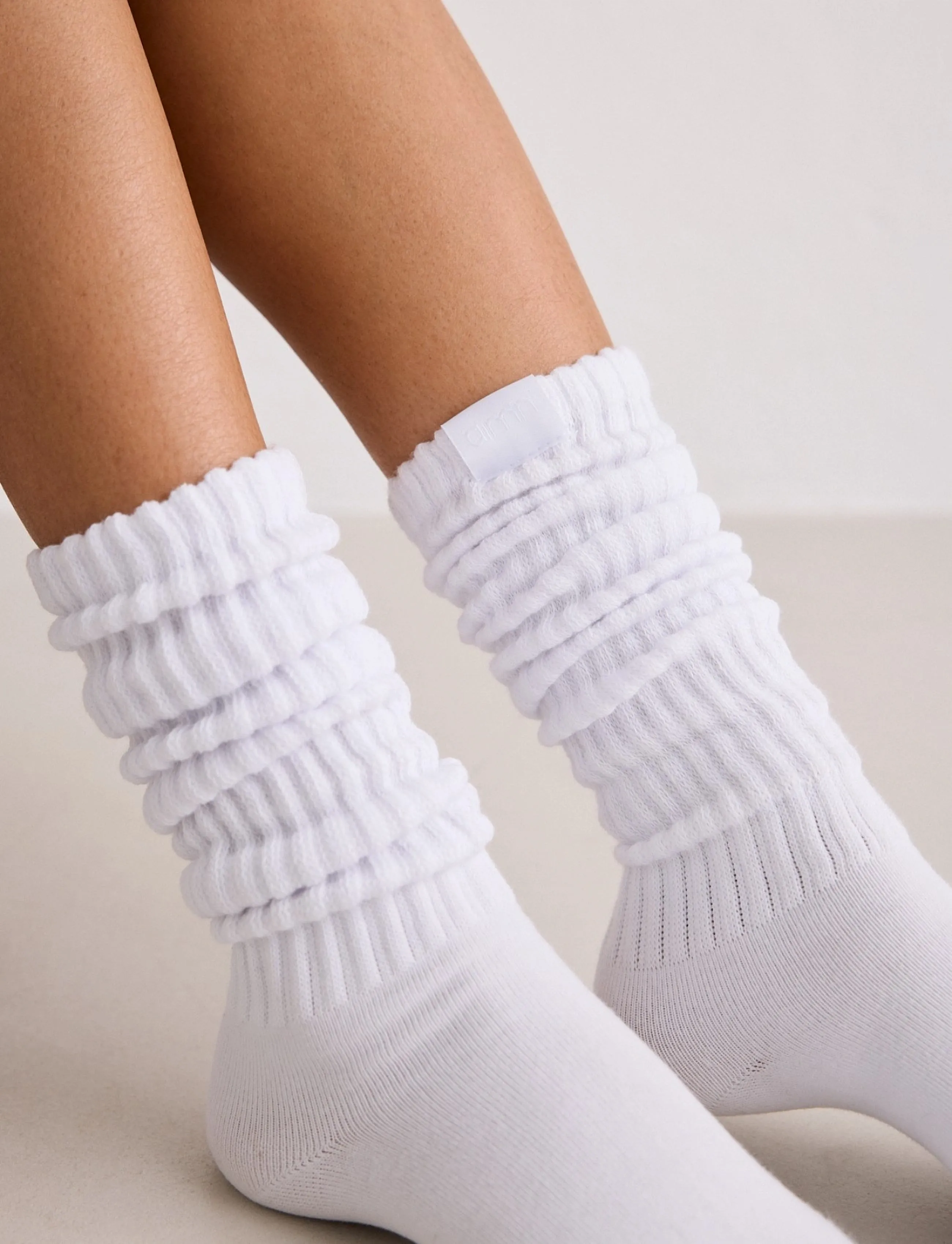 aim ́n Slouch Socks, 39-41, White, Sport Clothing > Sport Socks, Dame