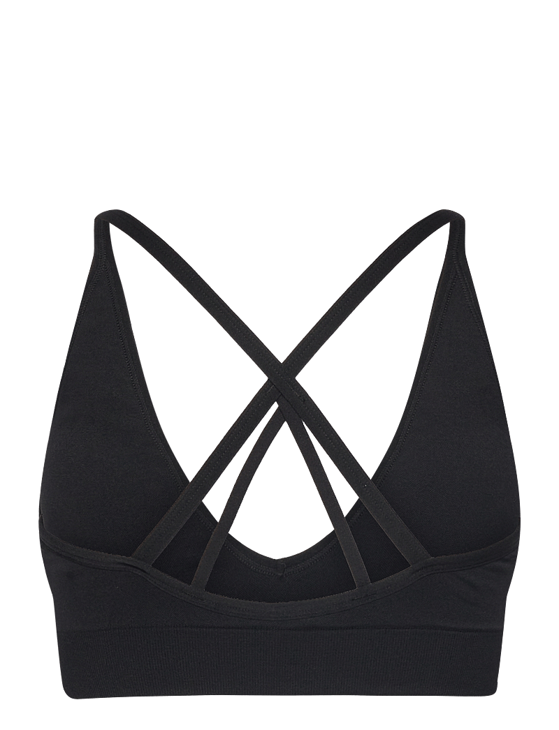 aim´n - Shape Seamless Cross Back Bra - sport bh:ar - black - 2