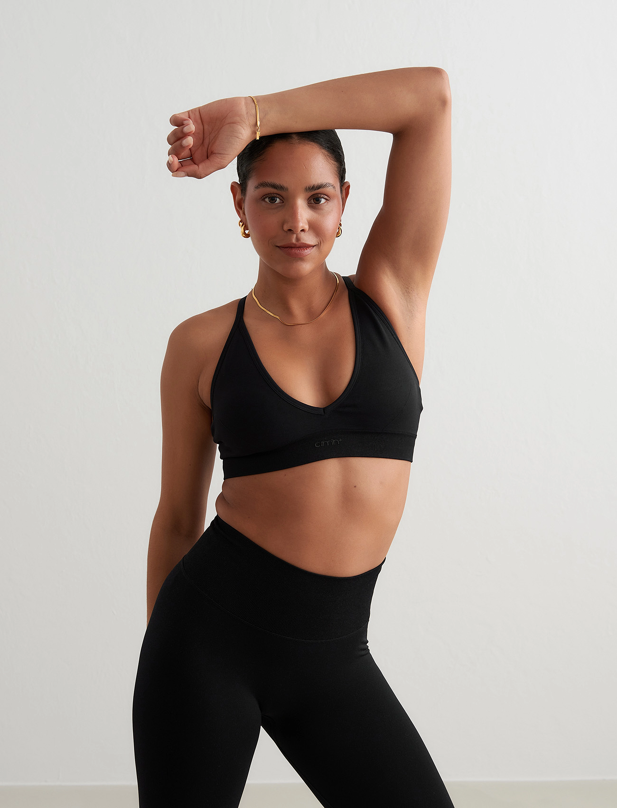 Aimn Shape Seamless Cross Back Bra sport bh dam – bild 5