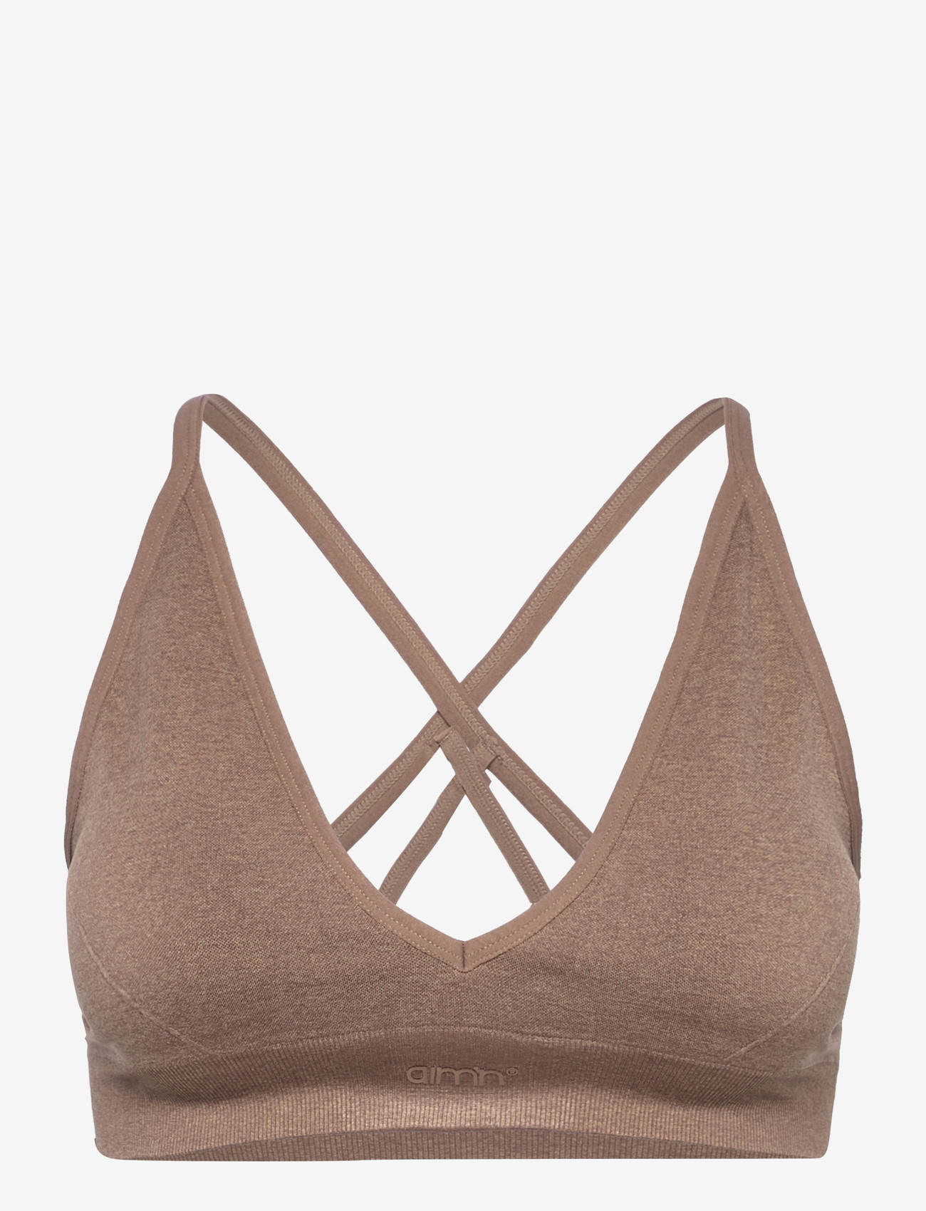 aim´n - Shape Seamless Cross Back Bra - die niedrigsten preise - espresso melange - 0