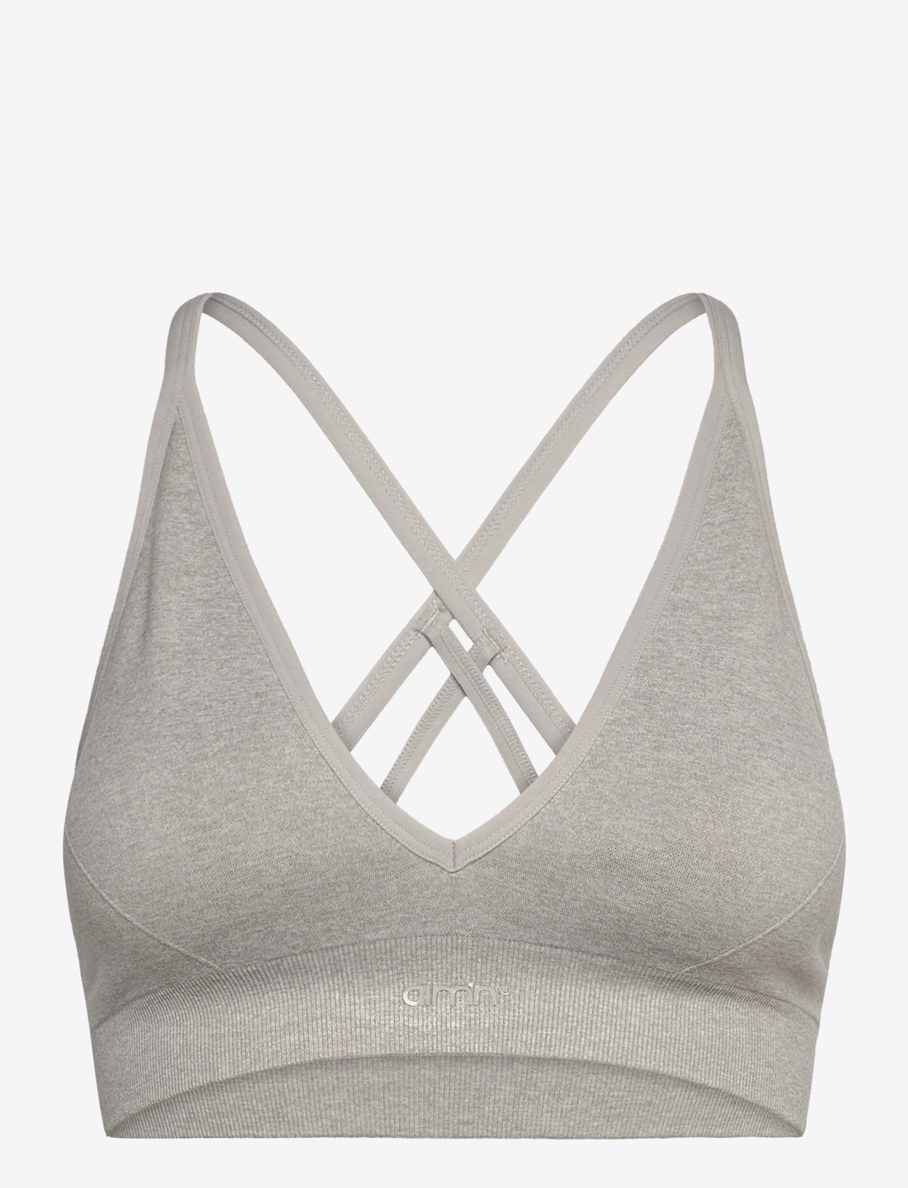 aim´n - Shape Seamless Cross Back Bra - laveste priser - grey melange - 0