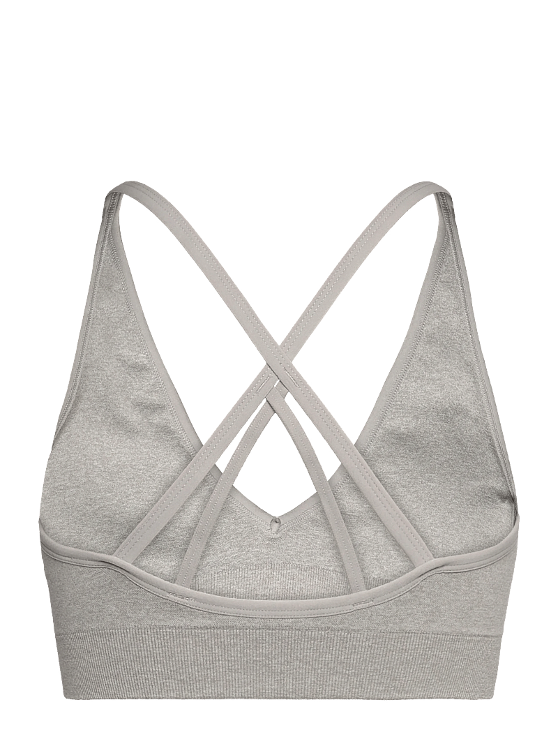 aim´n - Shape Seamless Cross Back Bra - sport bh:ar - grey melange - 2