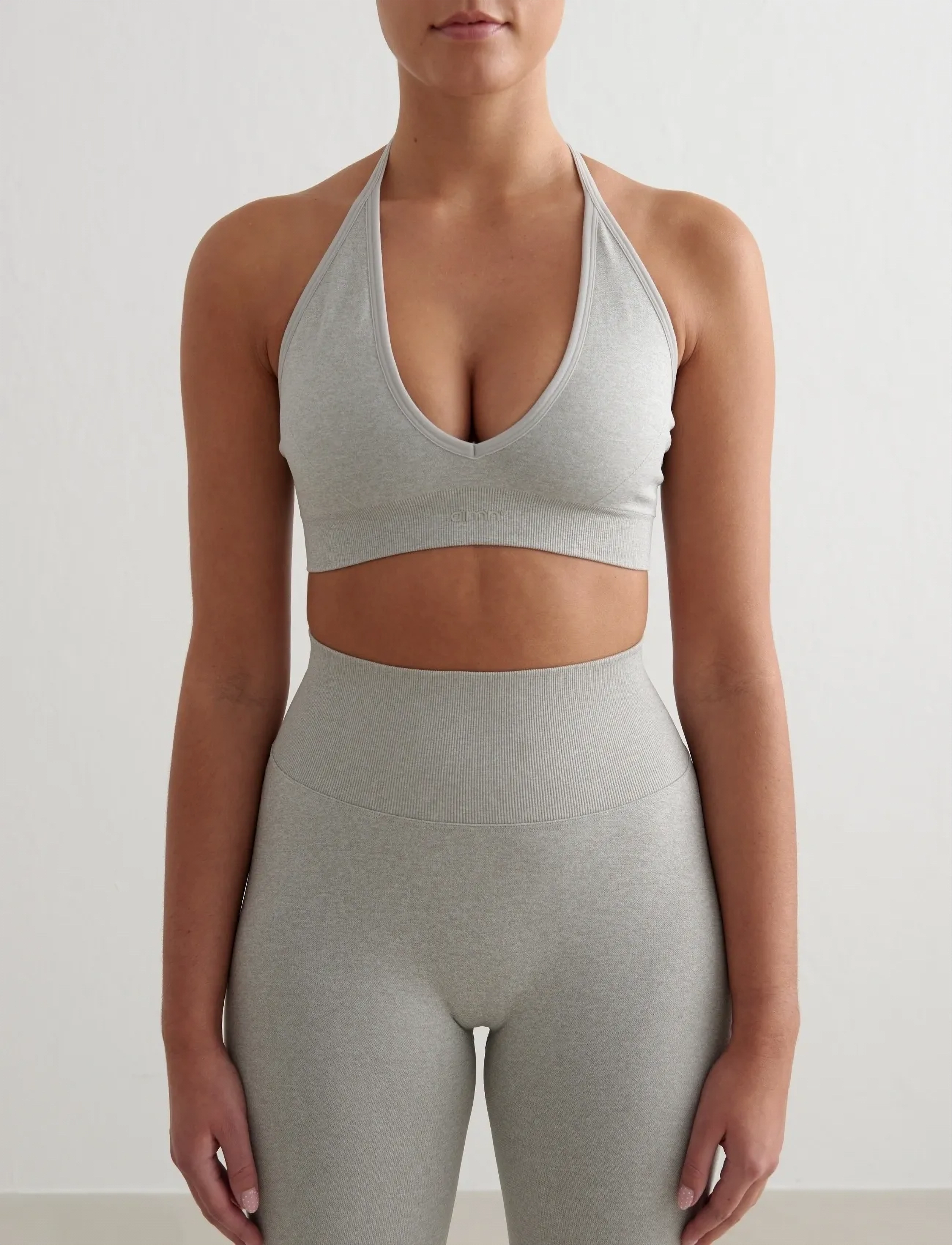aim ́n Shape Seamless Cross Back Bra, L, Sport Clothing, Grau - Bras All, Frauen