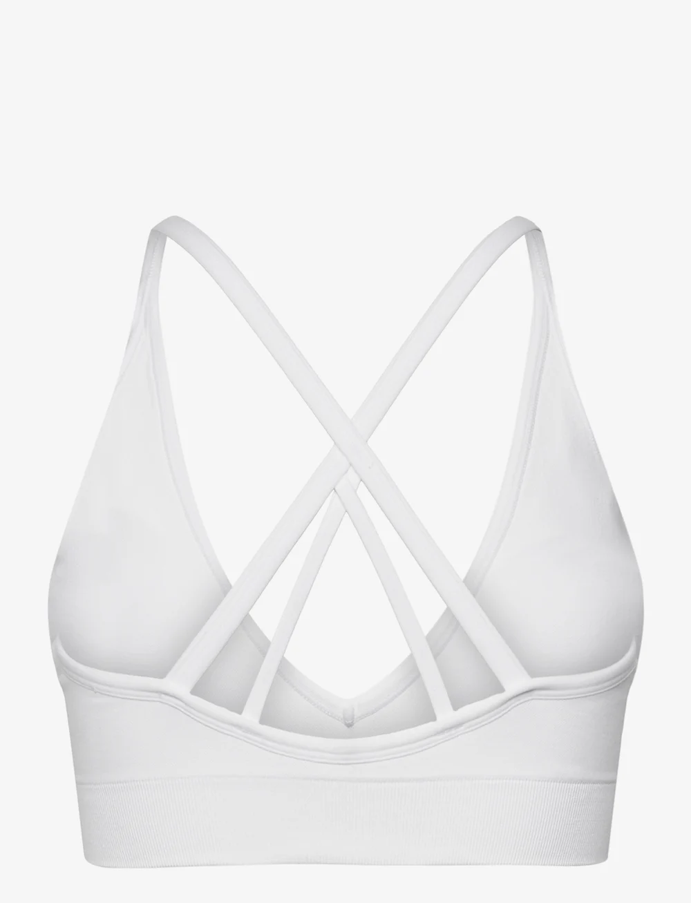 aim´n - Shape Seamless Cross Back Bra - sports-bh - white - 2