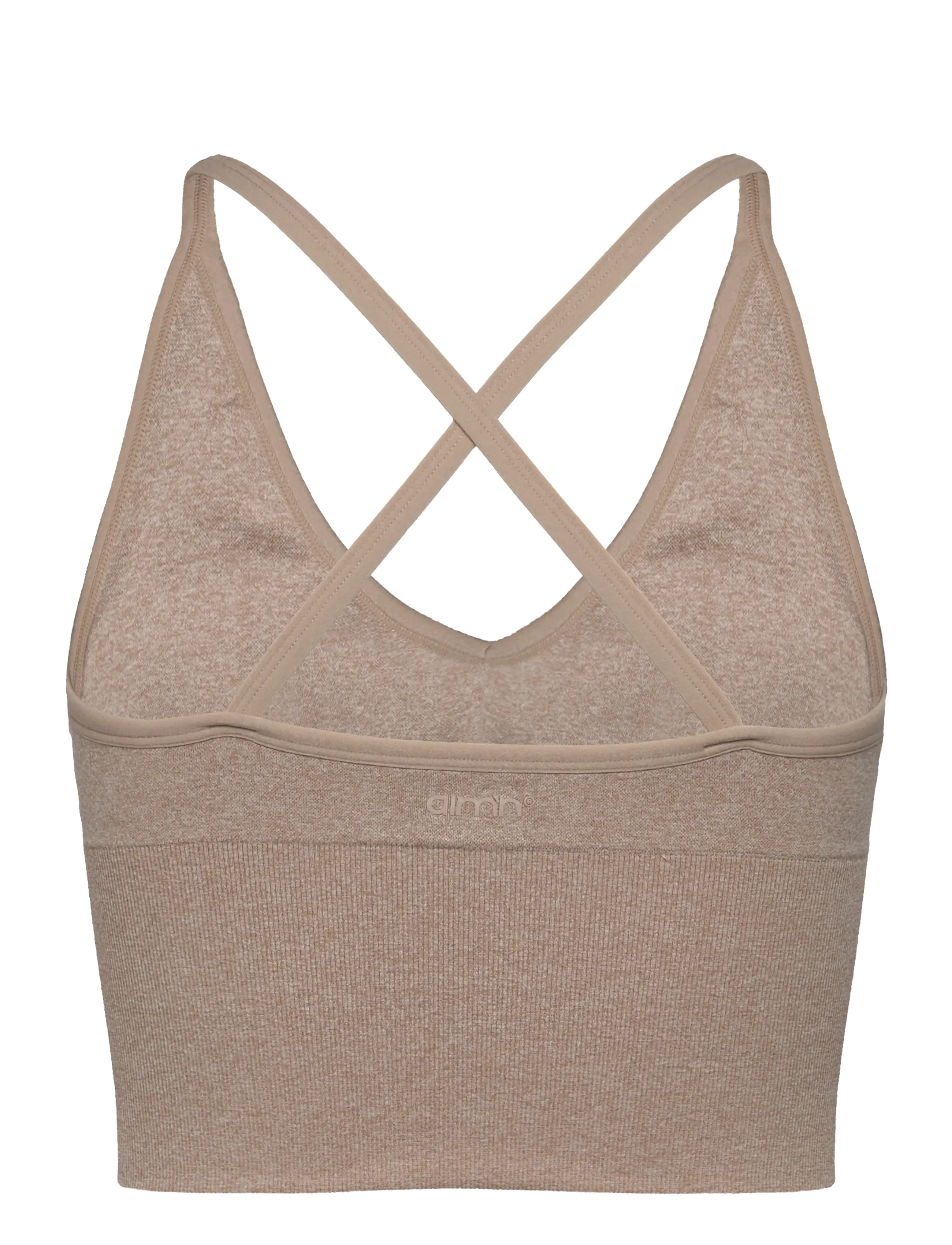 aim´n - Shape Seamless Cross Back Bralette - sport bh:ar - beige melange - 2
