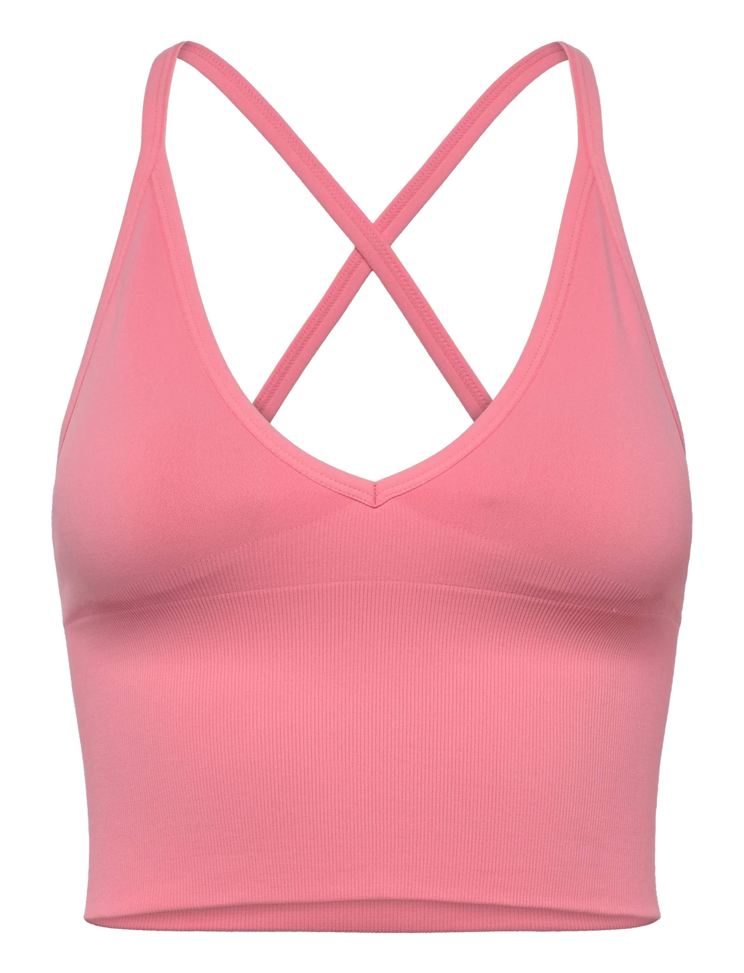 AIM ́N Shape Seamless Cross Back Bralette Pink - L - Damen