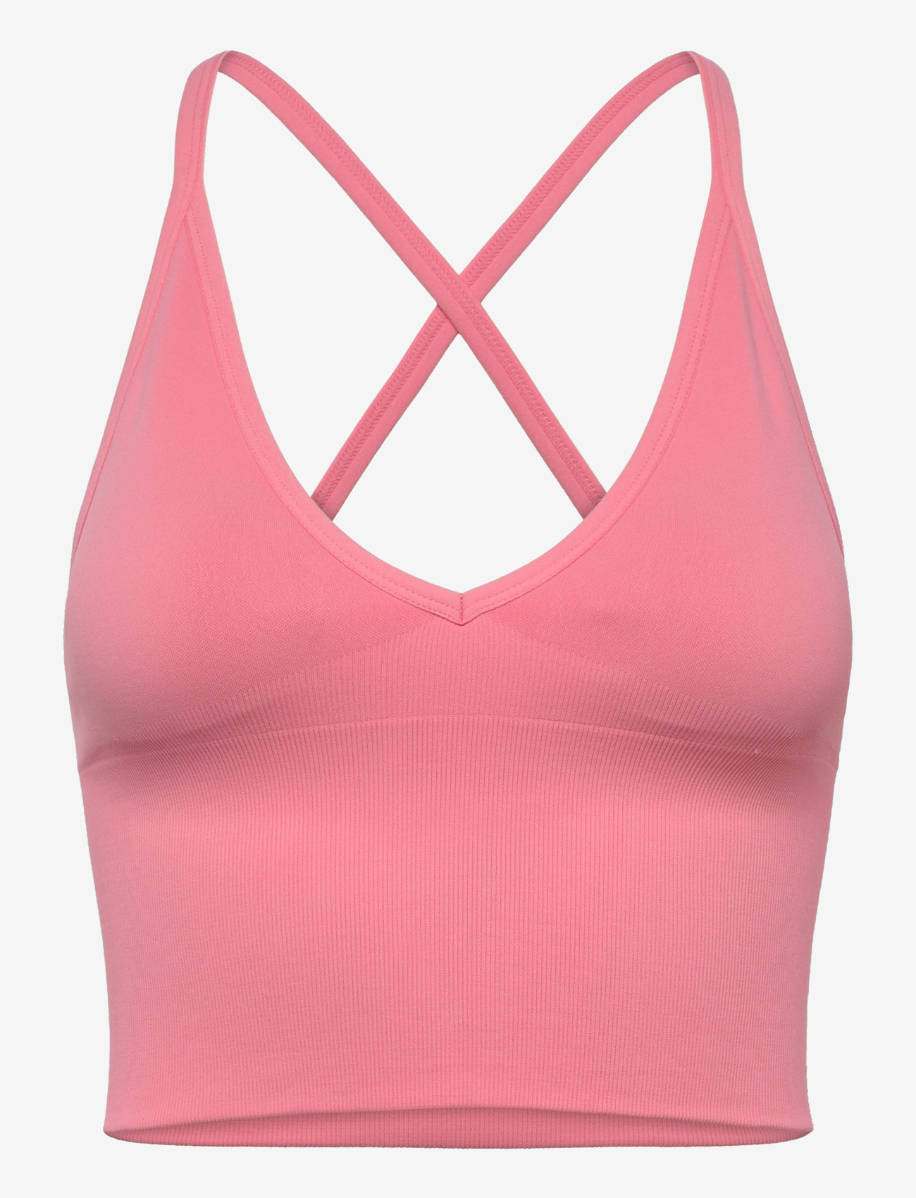 aim´n - Shape Seamless Cross Back Bralette - sport-bhs - blush - 1