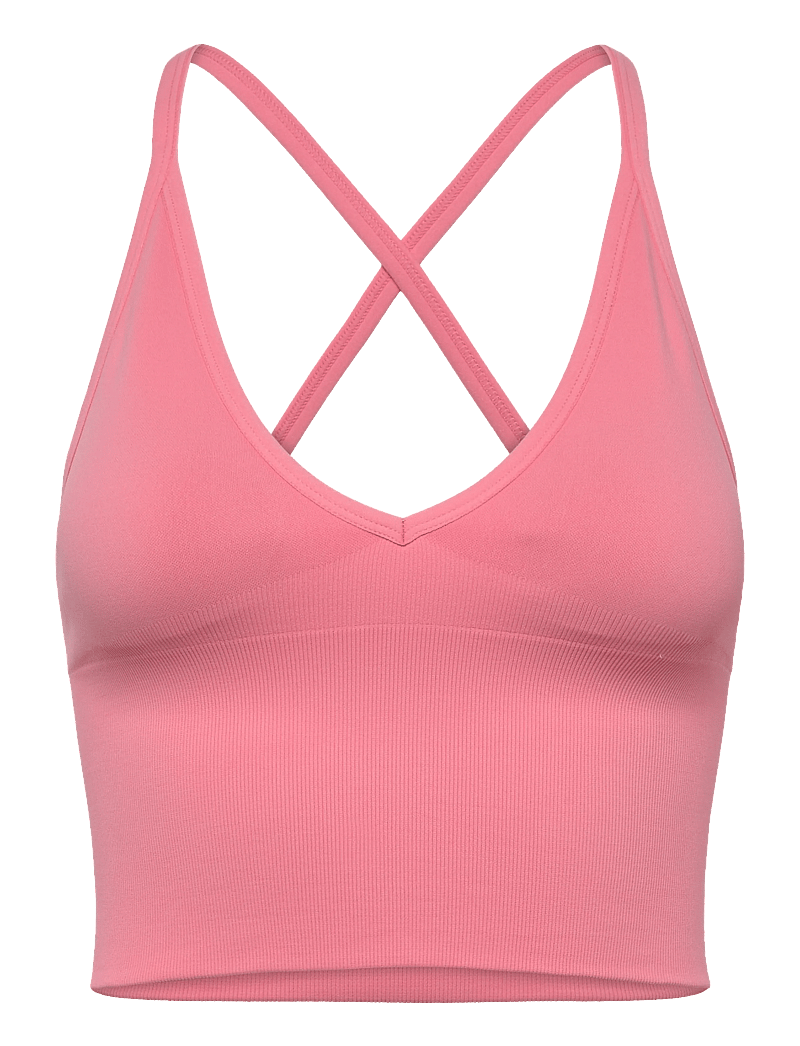 aim´n - Shape Seamless Cross Back Bralette - sport-bhs - blush - 1